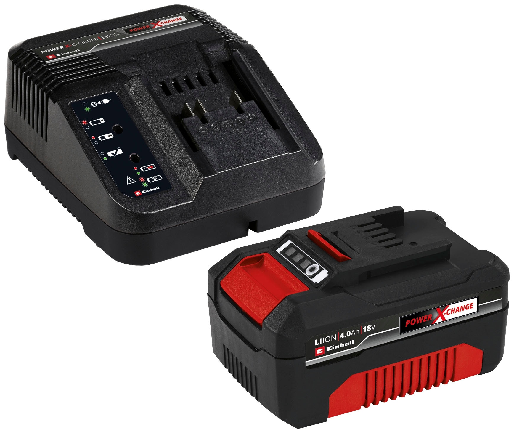 Einhell Akkurasenmäher »Einhell Power X-Change GE-CM 18/250 Li«, mit Akku 18V/4,0Ah und Ladegerät