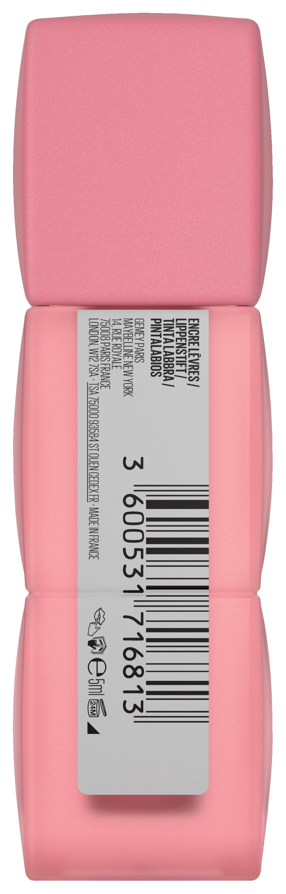 MAYBELLINE NEW YORK Lippenstift »Super Stay Teddy Tint« mit weichem Teddy-Applikator