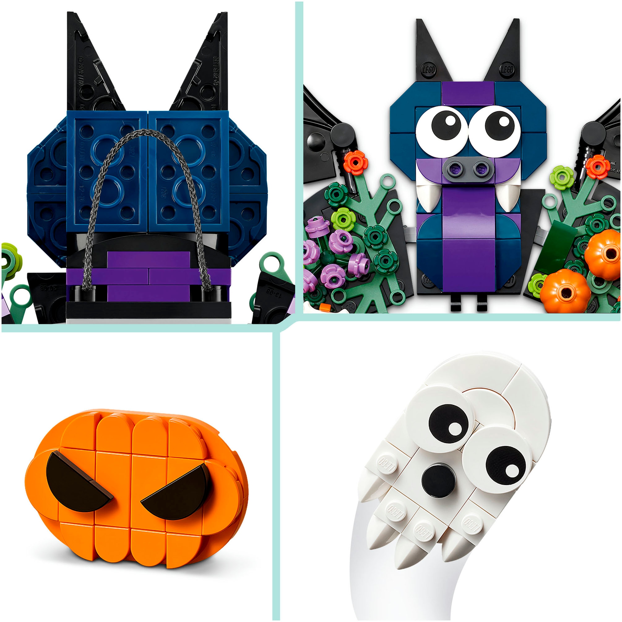 LEGO® Konstruktionsspielsteine »Halloweenkranz (40825), LEGO LEGO Iconic« Made in Europe