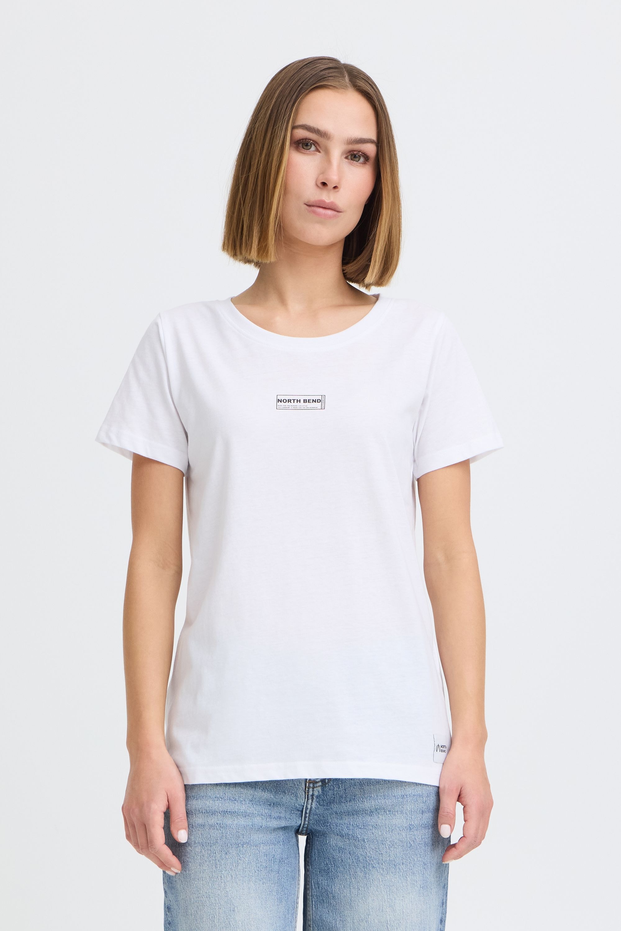 North Bend Rundhalsshirt »Rundhalsshirt NBKunt«