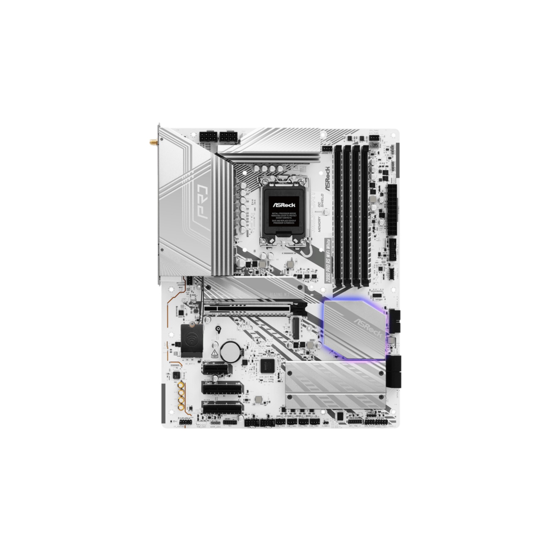 Asrock Mainboard »Z890 Pro RS WiFi White«