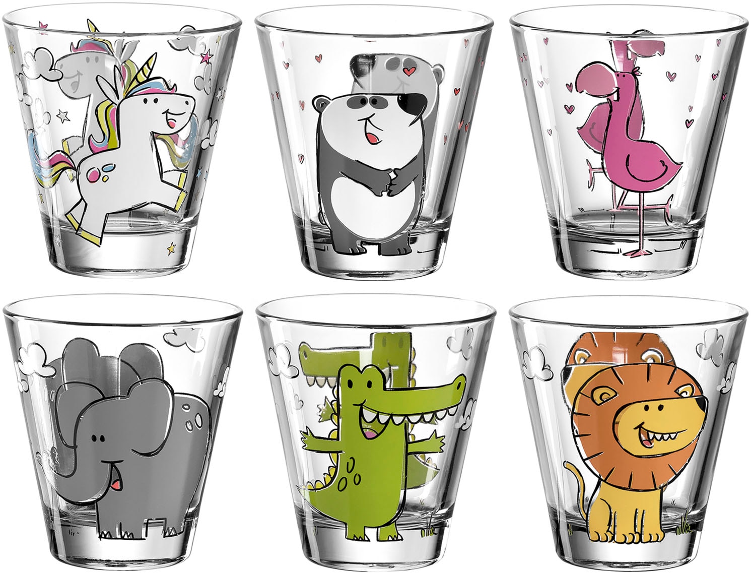 Leonardo Kinderbecher »BAMBINI« 215 ml in bunt, Größe Ø 9 cm x 22 cm