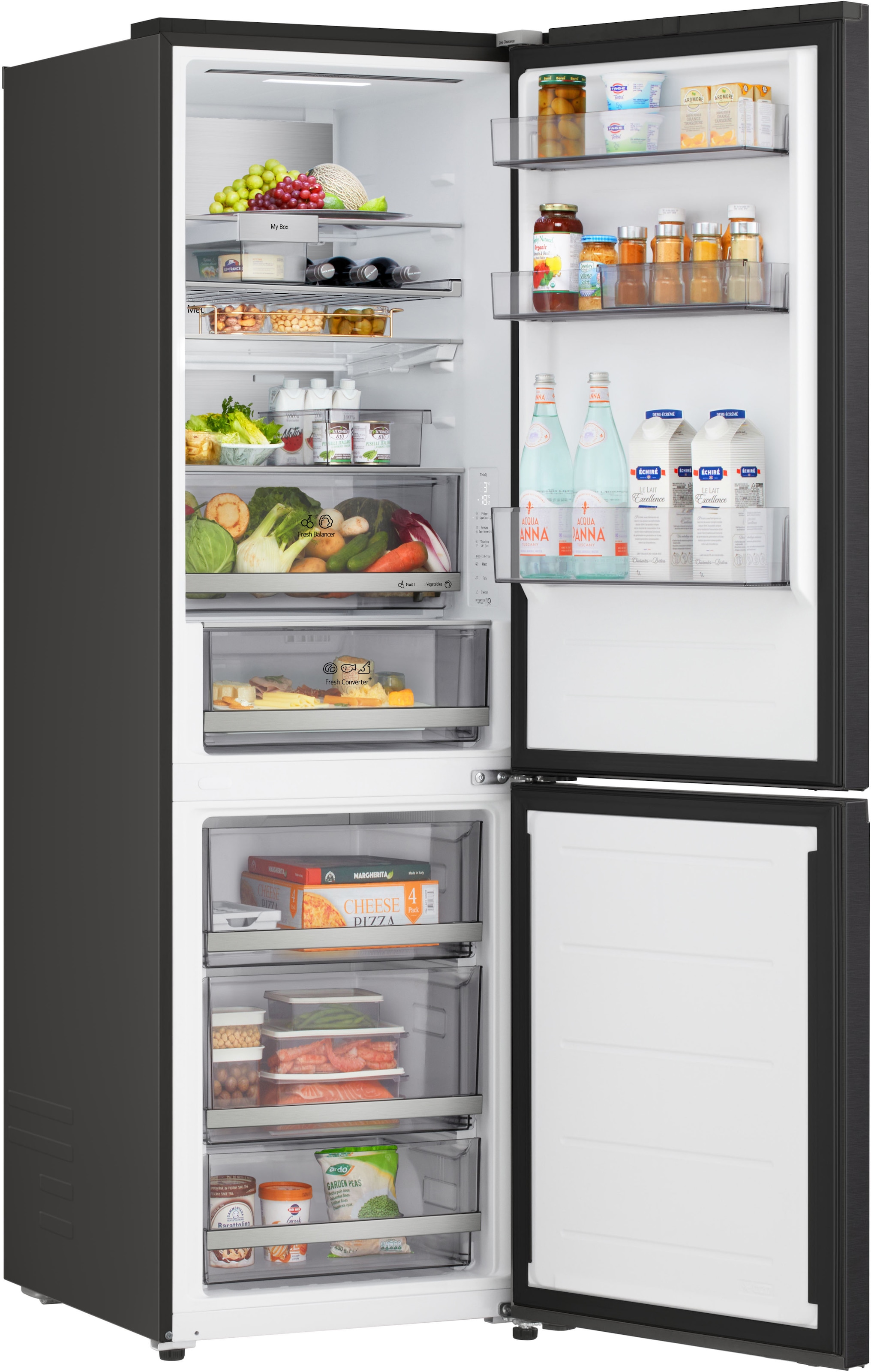 LG Kühl-/Gefrierkombination Serie 7 »GBBS716AEV« 186 cm hoch 59,7 cm breit Vollintegrierbarer Kühlschrank dank frontaler Luftzufuhr und Abluft