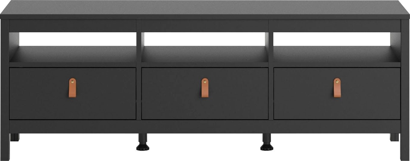 Home affaire TV-Bank »Madrid, TV-Möbel, Fernsehtisch, TV-Unit, Media-Möbel, Sideboard,«, mit 3 Schubladen und 3 offenen Fächern, Breite 151 cm, Höhe 54 cm