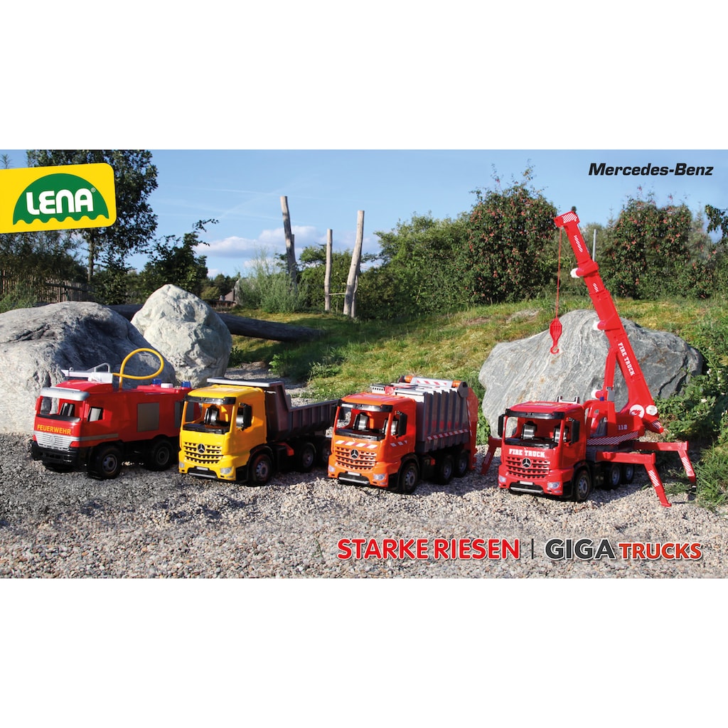 Lena® Spielzeug-LKW »Giga Trucks, Muldenkipper Actros«