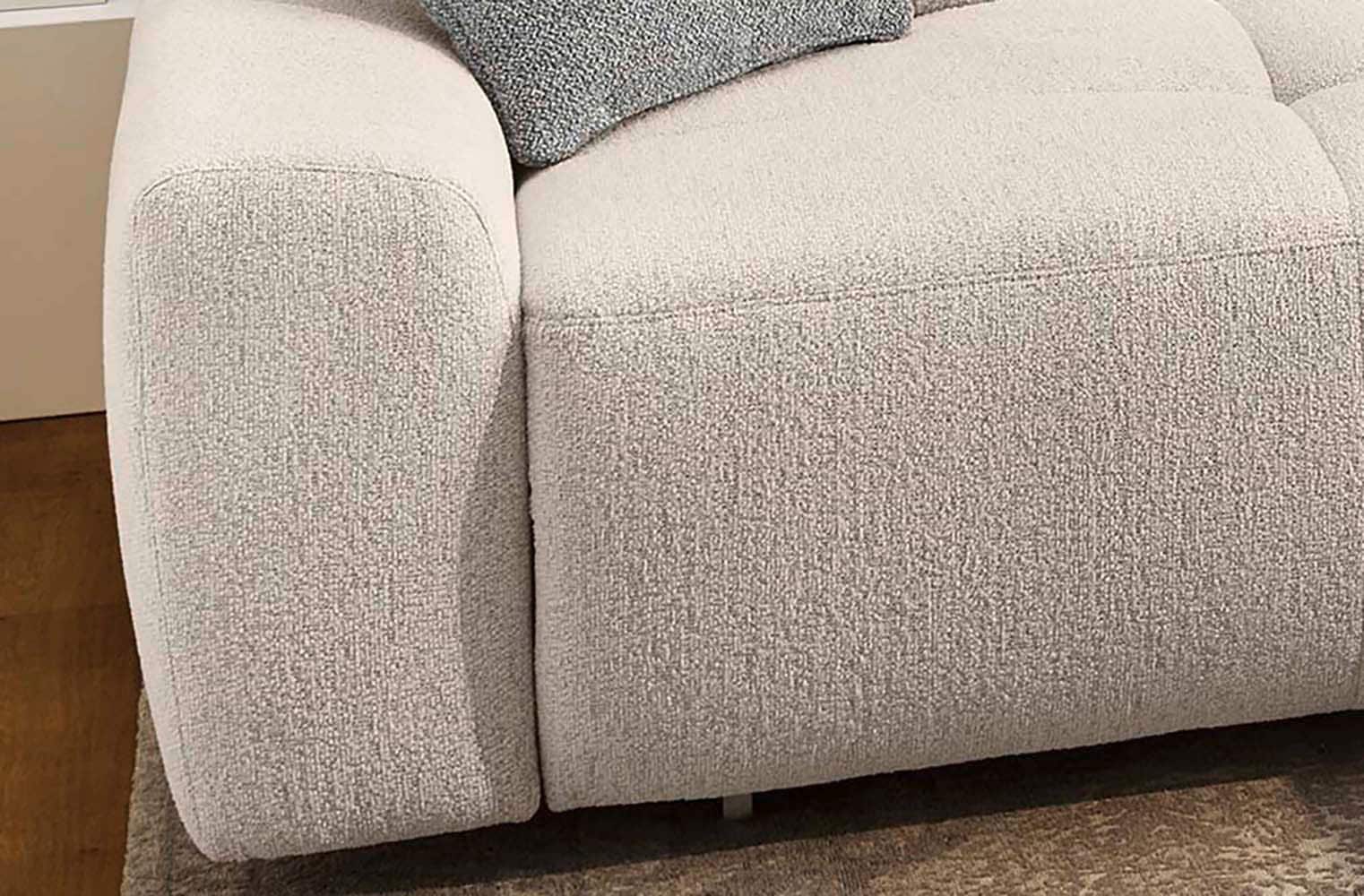 Jockenhöfer Gruppe Ecksofa »Uno, L-Form, 140kg Belastbarkeit je Sitzplatz«, elektromotorische Sitztiefenverstellung,USB-Ladeports,mit Kopfstützen