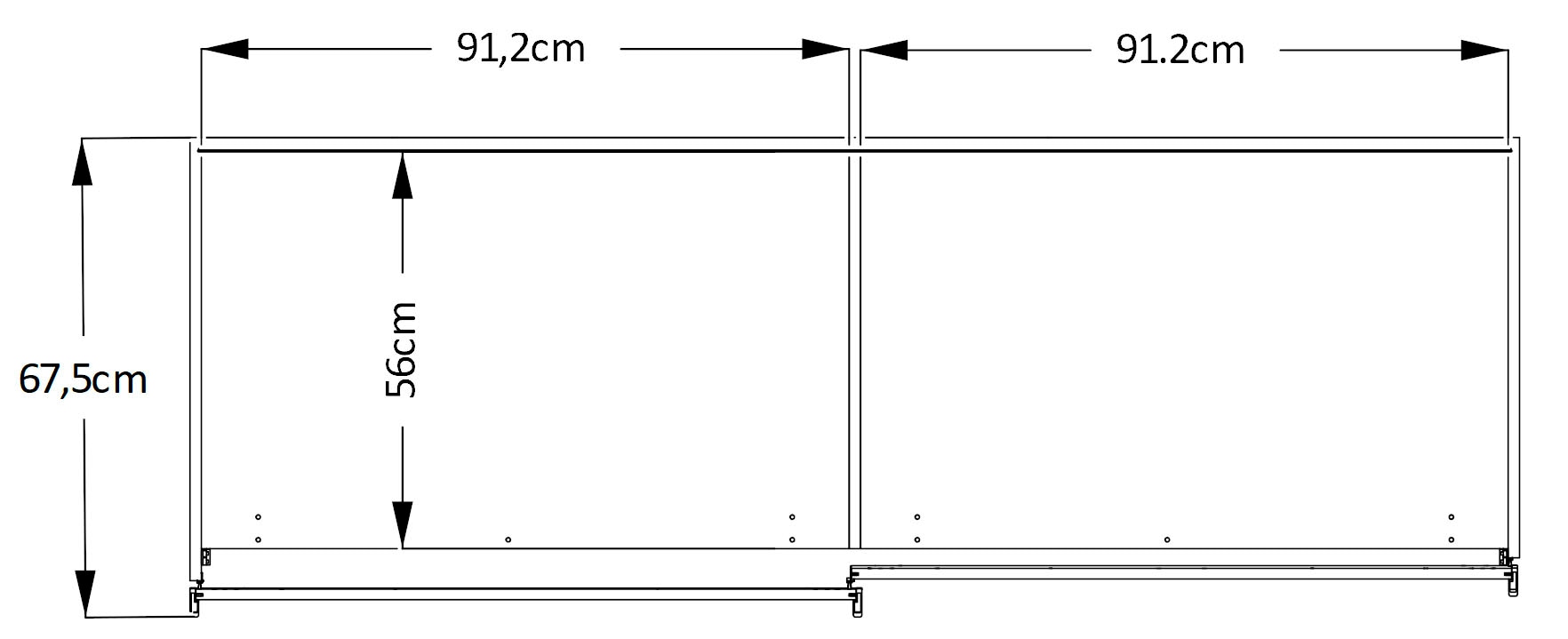 STAUD Schwebetürenschrank »Sinfonie Plus, edles Design in hochwertiger Qualität, Made in Germany« In vier verschiedenen Ausstattungsvarianten