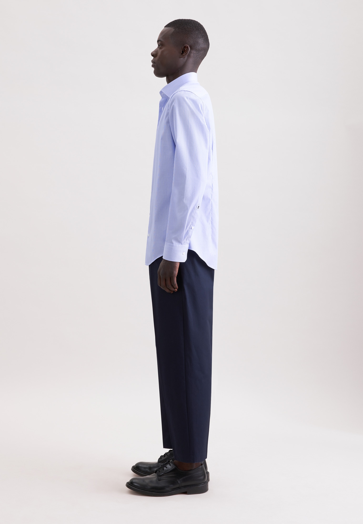 seidensticker Businesshemd »Schwarze Rose« Slim 1/1 Kentkragen Gestreift