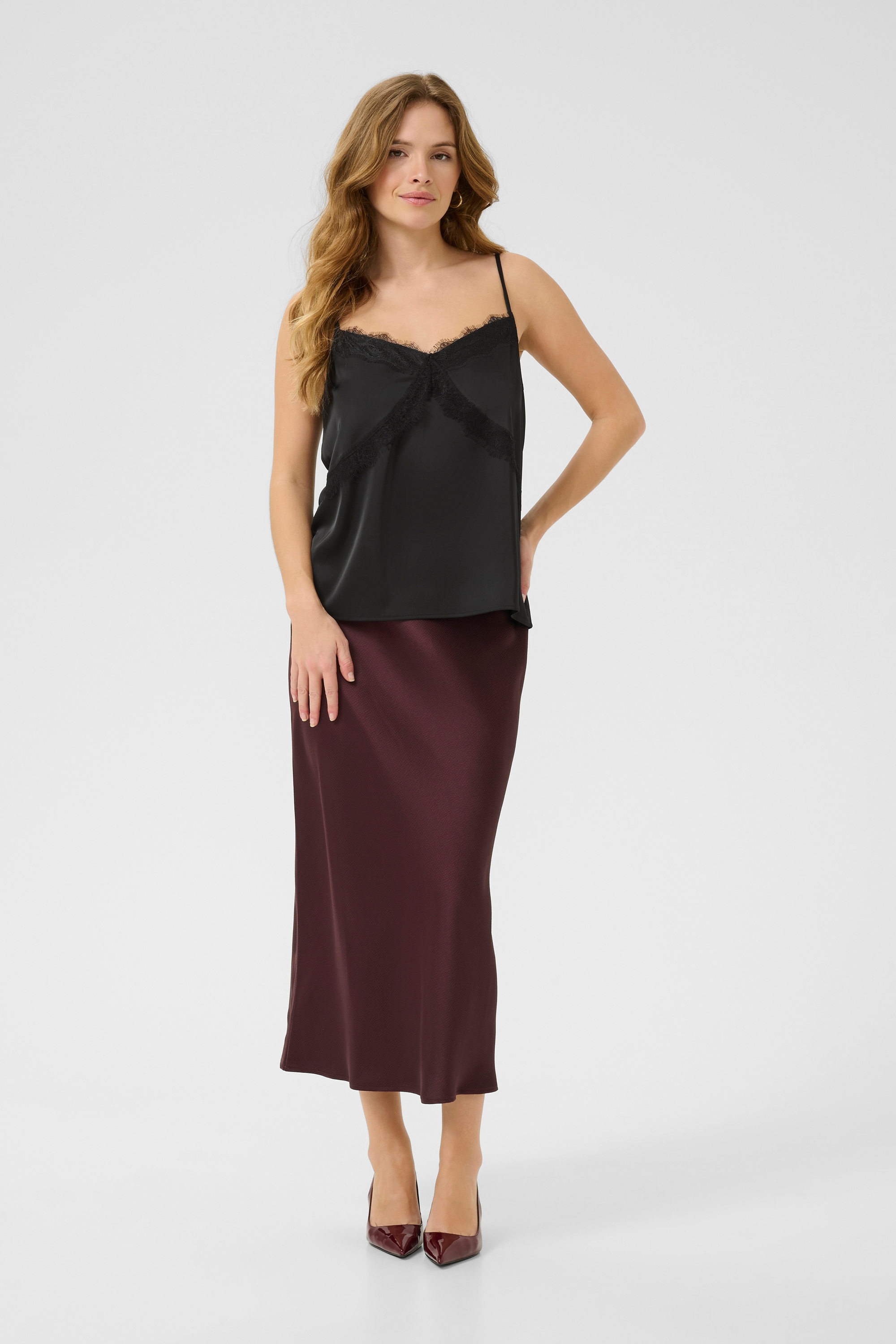 KAFFE Blusentop »Shirtbluse KAhilda«