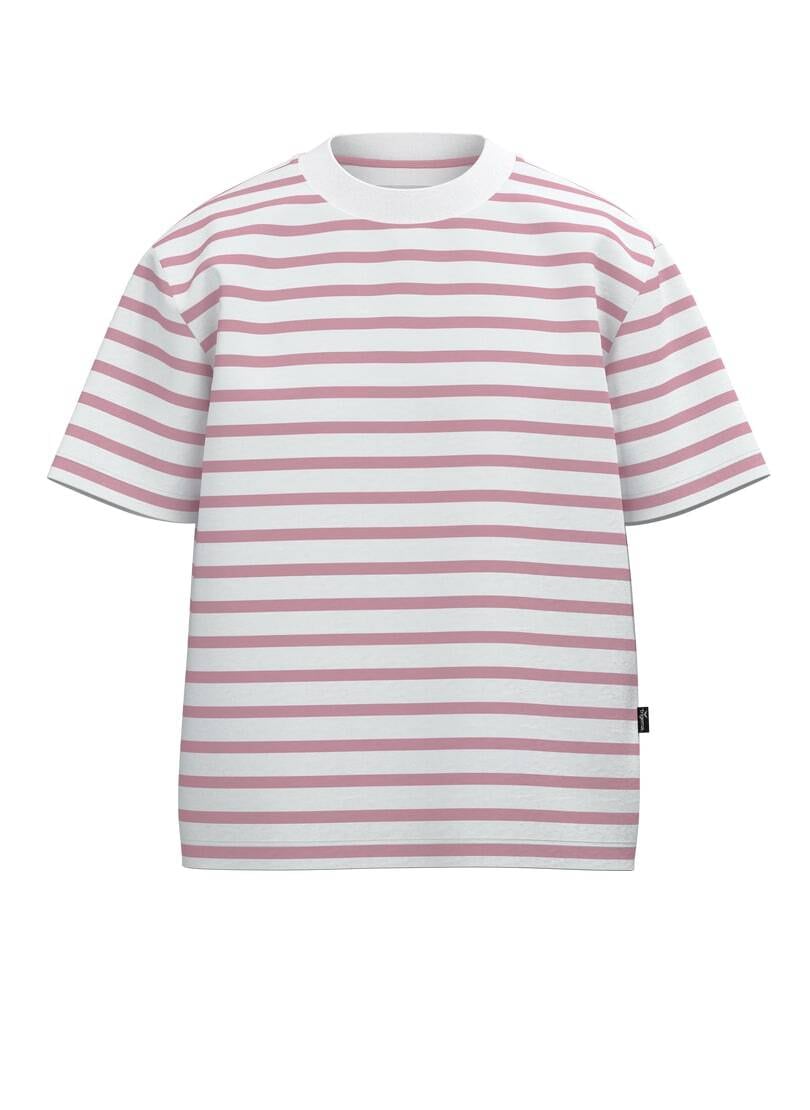 Trigema T-Shirt »TRIGEMA Cropped T Shirt mit "Sail" Ringelmuster« 1