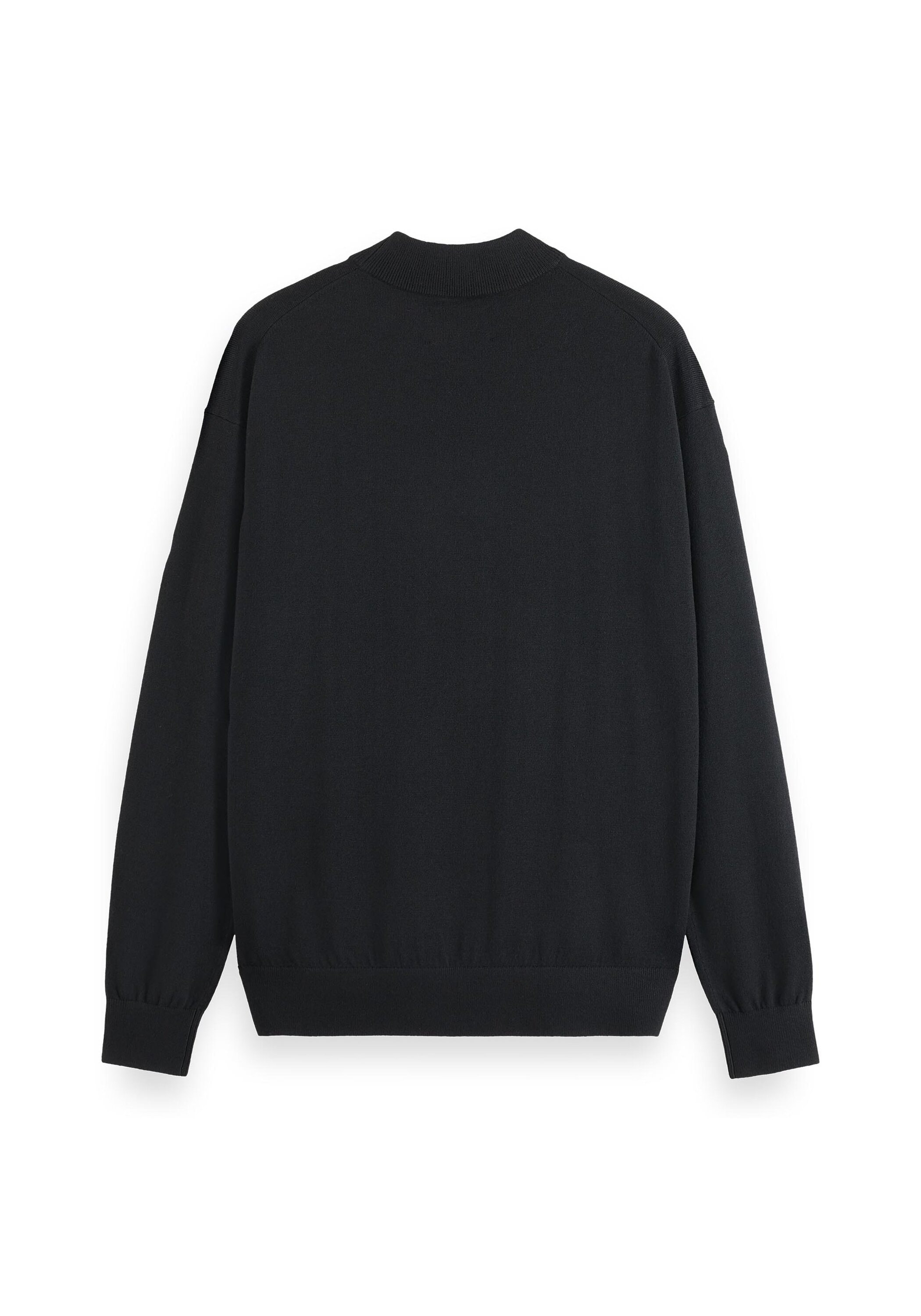 Scotch & Soda Sweatshirt »Strickpullover CORE - DROPPED SHOULDER MOCK NECK PULLOVER«