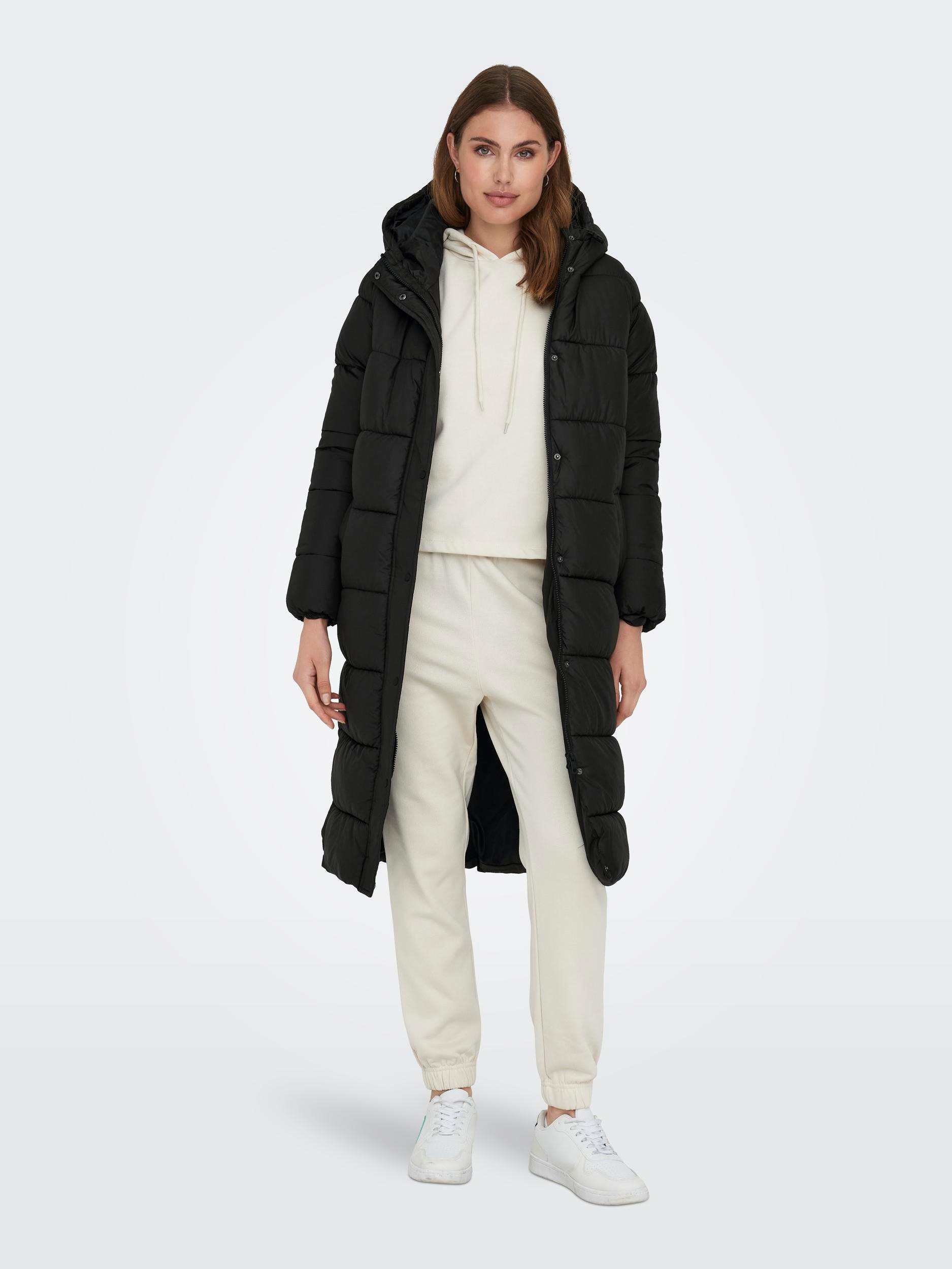 ONLY Steppmantel »ONLCAMMIE LONG OTTO CC OTW« bei COAT QUILTED