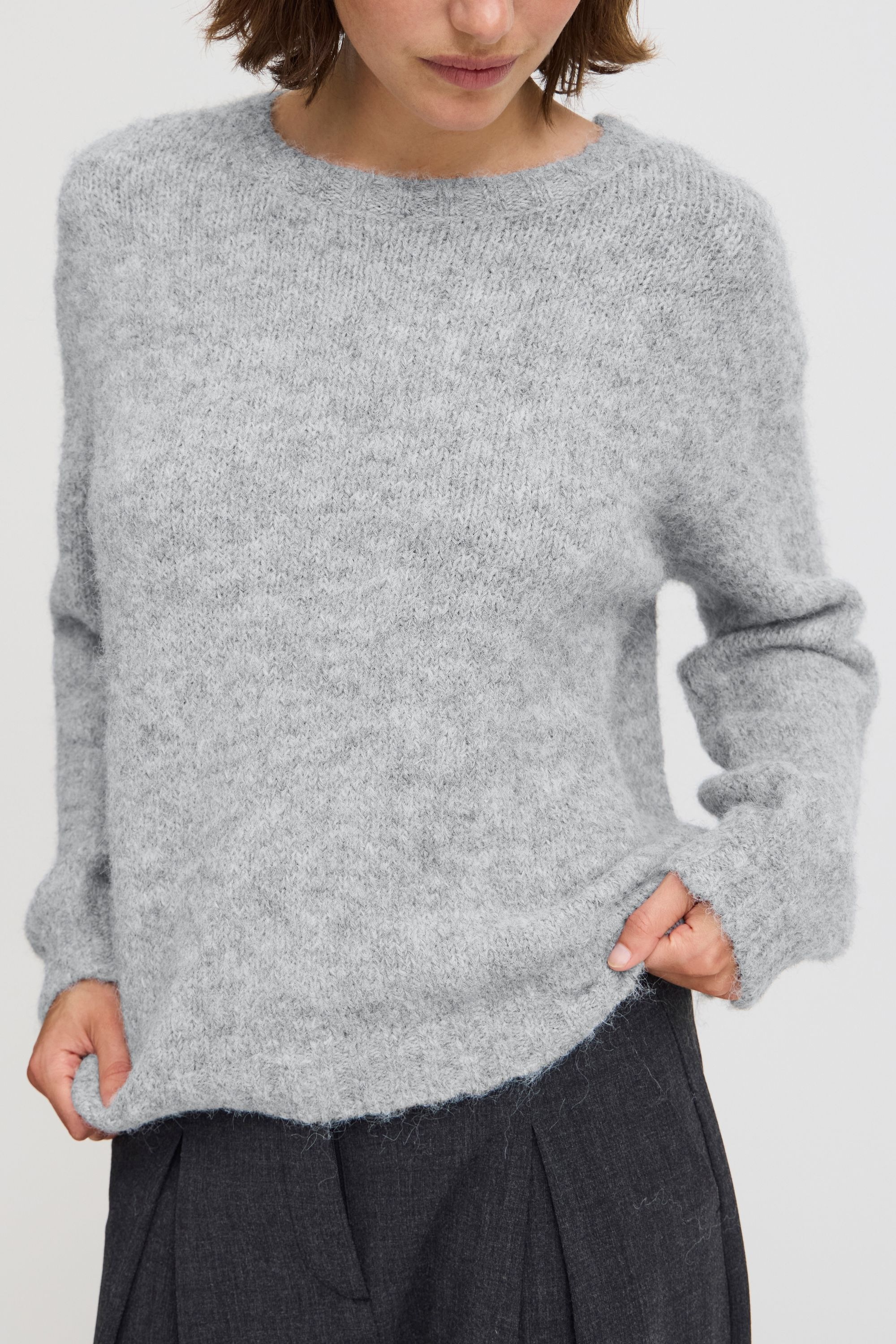 b.young Strickfleece-Pullover »Strickpullover BYMILLER JUMPER -«