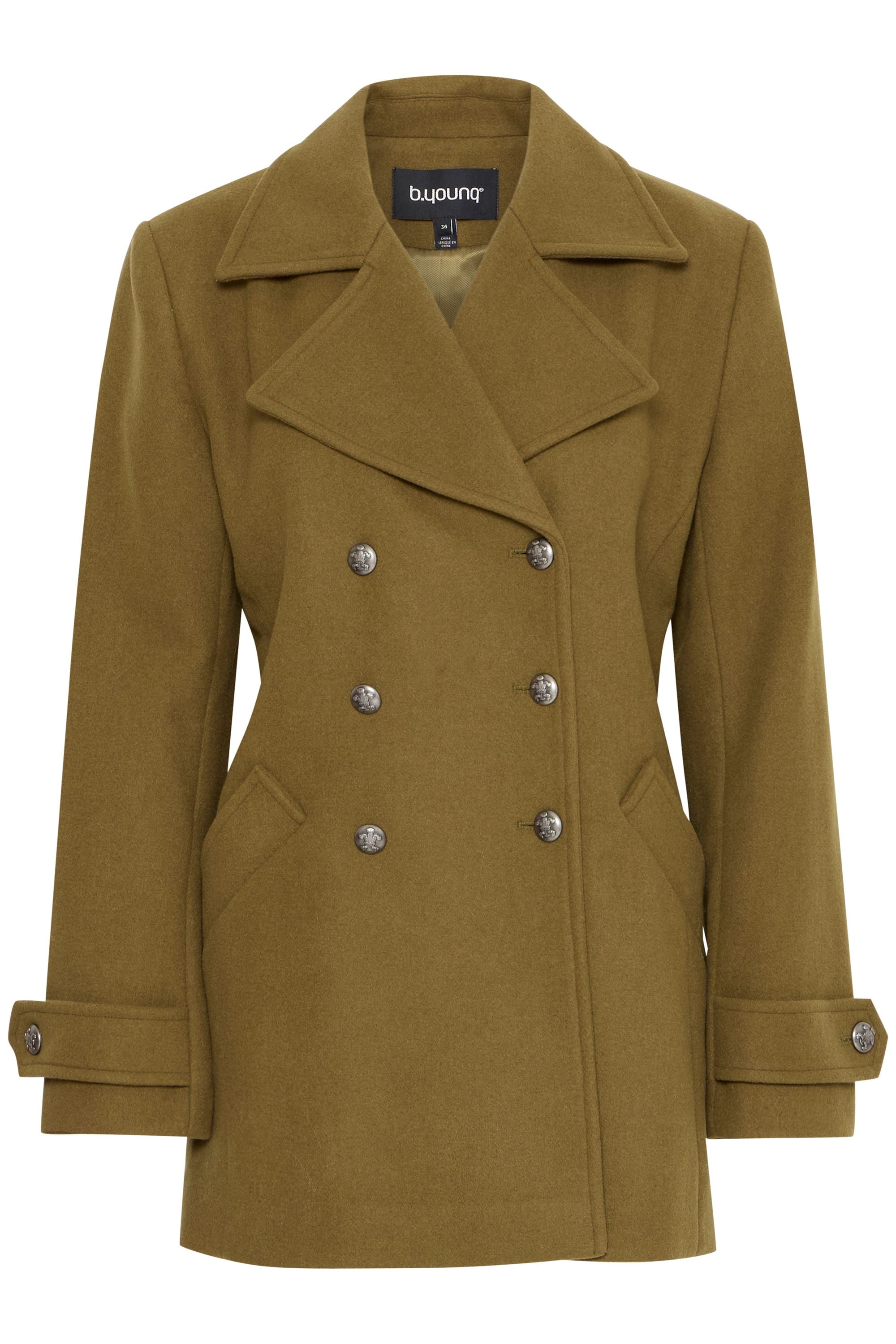 b.young Wollmantel »Wollmantel BYCALINE JACKET -«