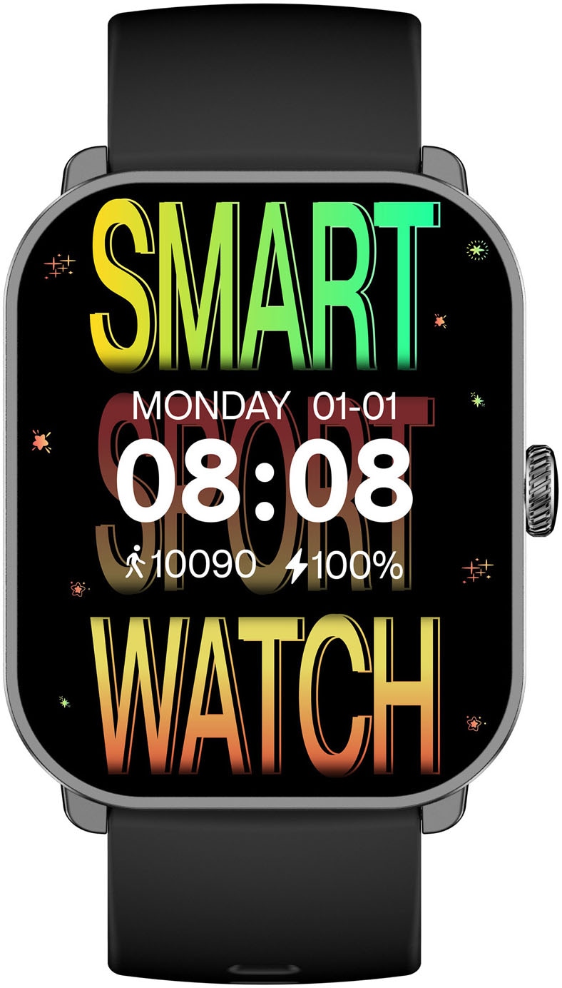 SMARTY 2.0 Smartwatch »Smarty 2.0«, (/ 1,78 Zoll),)