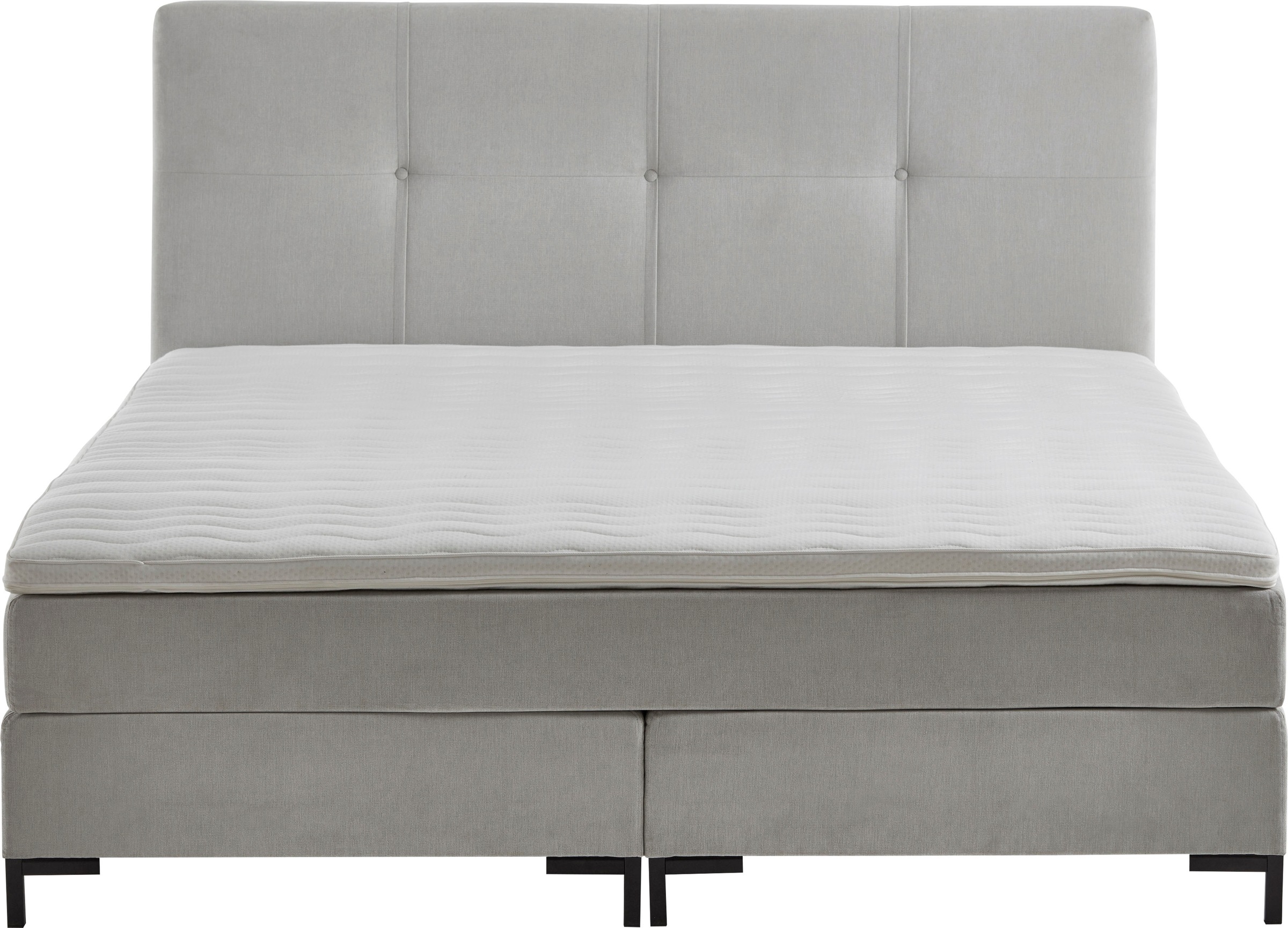 ATLANTIC home collection Boxspringbett »Romy«, Taschen-Federkernmatratze, inkl. Topper