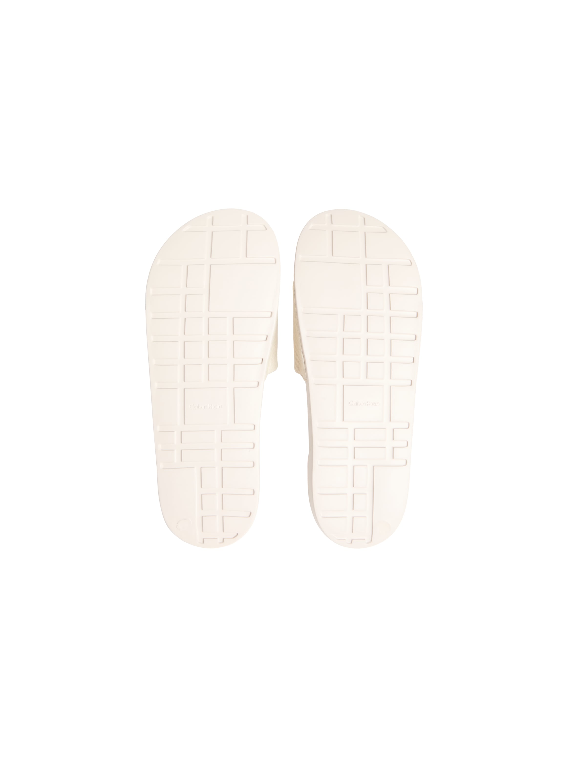 Calvin Klein Badepantolette »ESS SLIDE HF MONOGRAM CV«  Sommerschuh, Strandschuh, Badeschuh, Flat mit Logo-Emblem