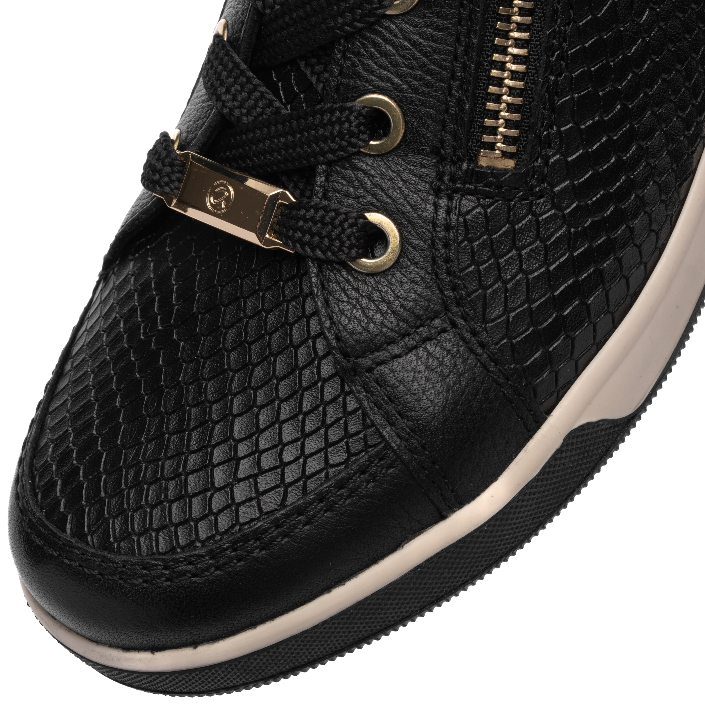 Ara Sneaker »ROM«  , Freizeitschuh, High-Top-Sneaker, Schnürschuh in Schuhweite G (=weit)