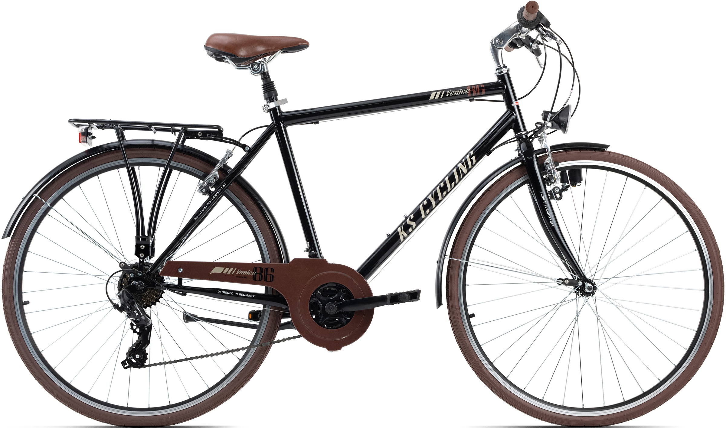 KS Cycling Trekkingrad »Venice«, 21 Gang, Shimano, Tourney Schaltwerk, Kettenschaltung