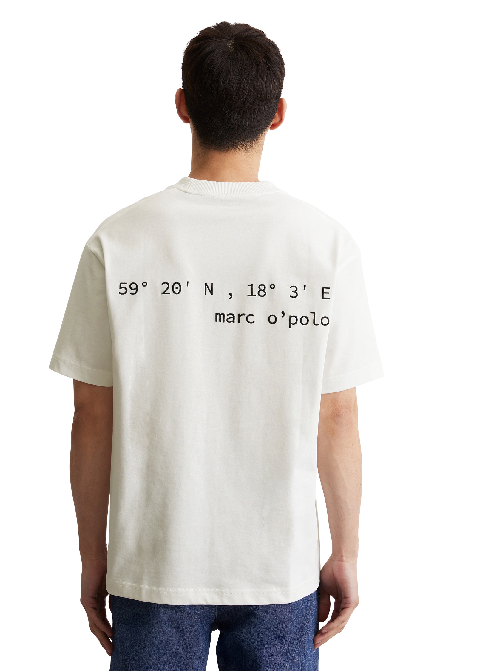 Marc O'Polo T-Shirt, relaxed, Rückenprint