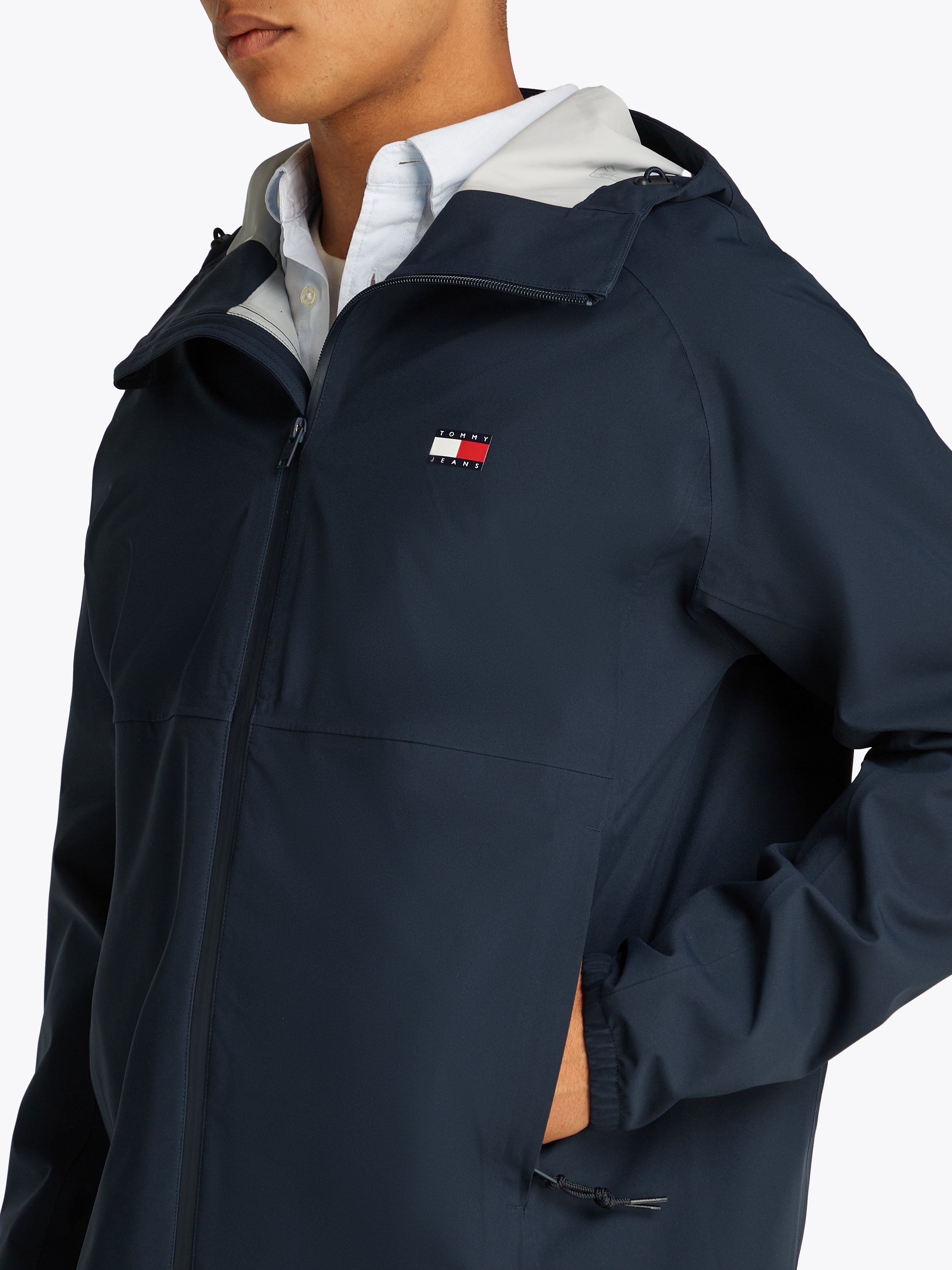 Tommy Jeans Blouson »TJM TECH WINDBREAKER«, mit Kapuze