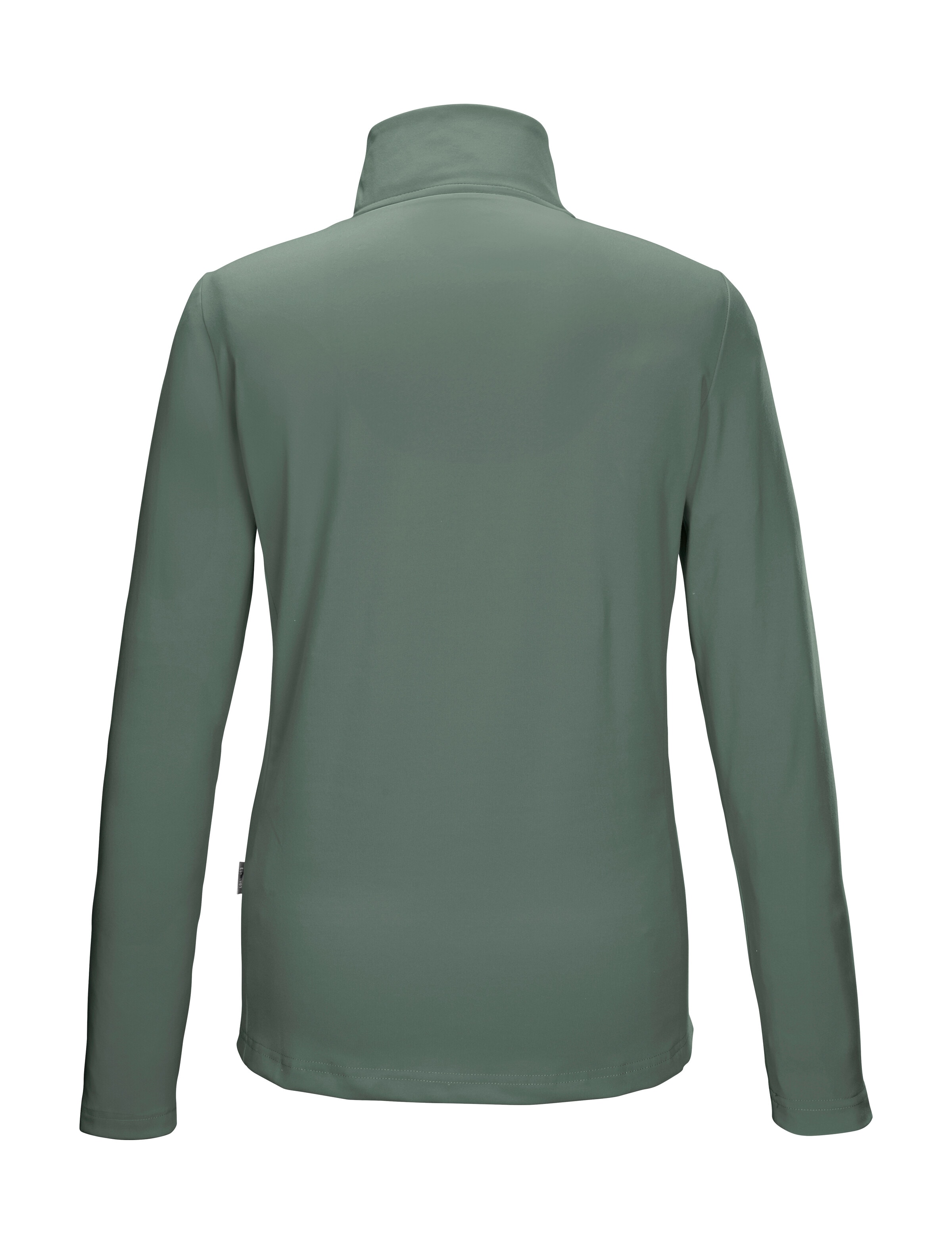 Killtec Langarmshirt »KSW 70 WMN FLX SHRT«, Elastisches Funktionsshirt mit Stehkragen, Kinnschutz-Reißverschluss
