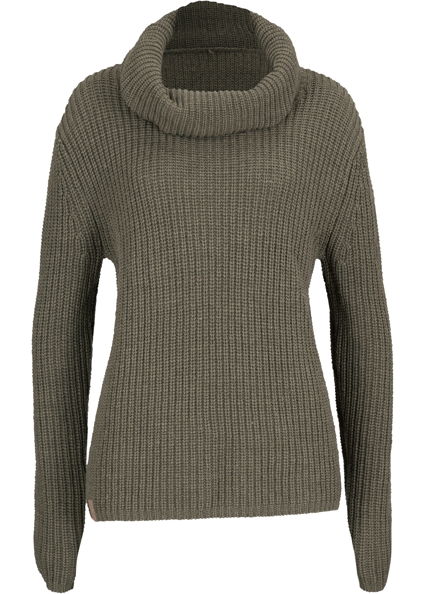 bonprix Strickpullover aus Polyester und Polyacryl, weiter Rollkragen, für den Alltag