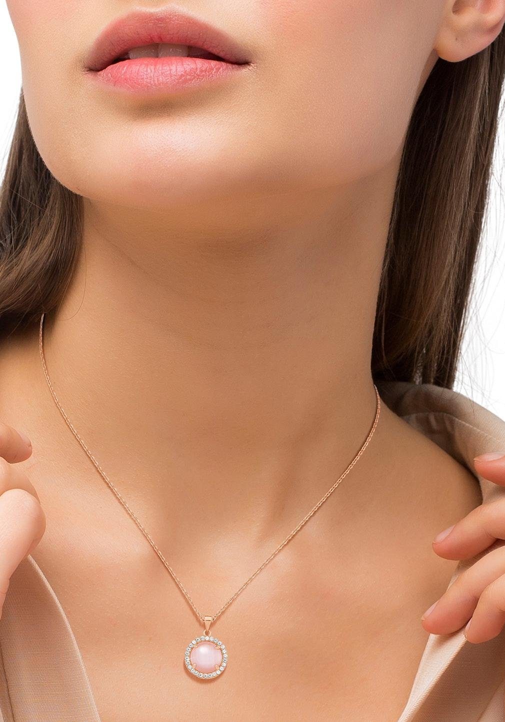 Amor Kette mit Anhänger »2022669«, und im mit Zirkonia Online OTTO Shop Katzenauge