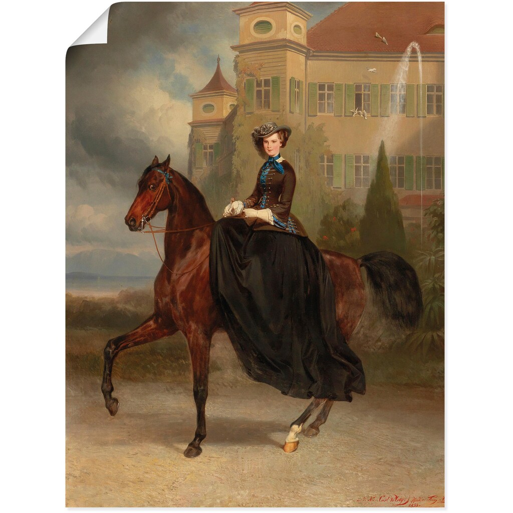 Artland Wandbild »Kaiserin Elisabeth von Österreich«, Historische Persönlichkeiten, (1 St.)