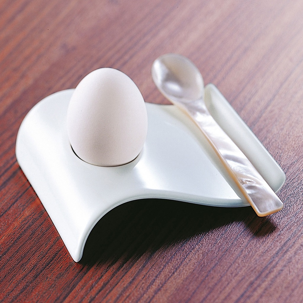 Villeroy & Boch Eierbecher »Eierbecher NewWave 4er Set weiß«