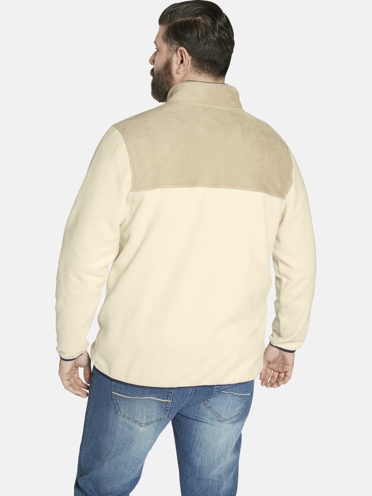 Charles Colby Sweatjacke »Fleece-Sweatshirt DUKE DILLEN«