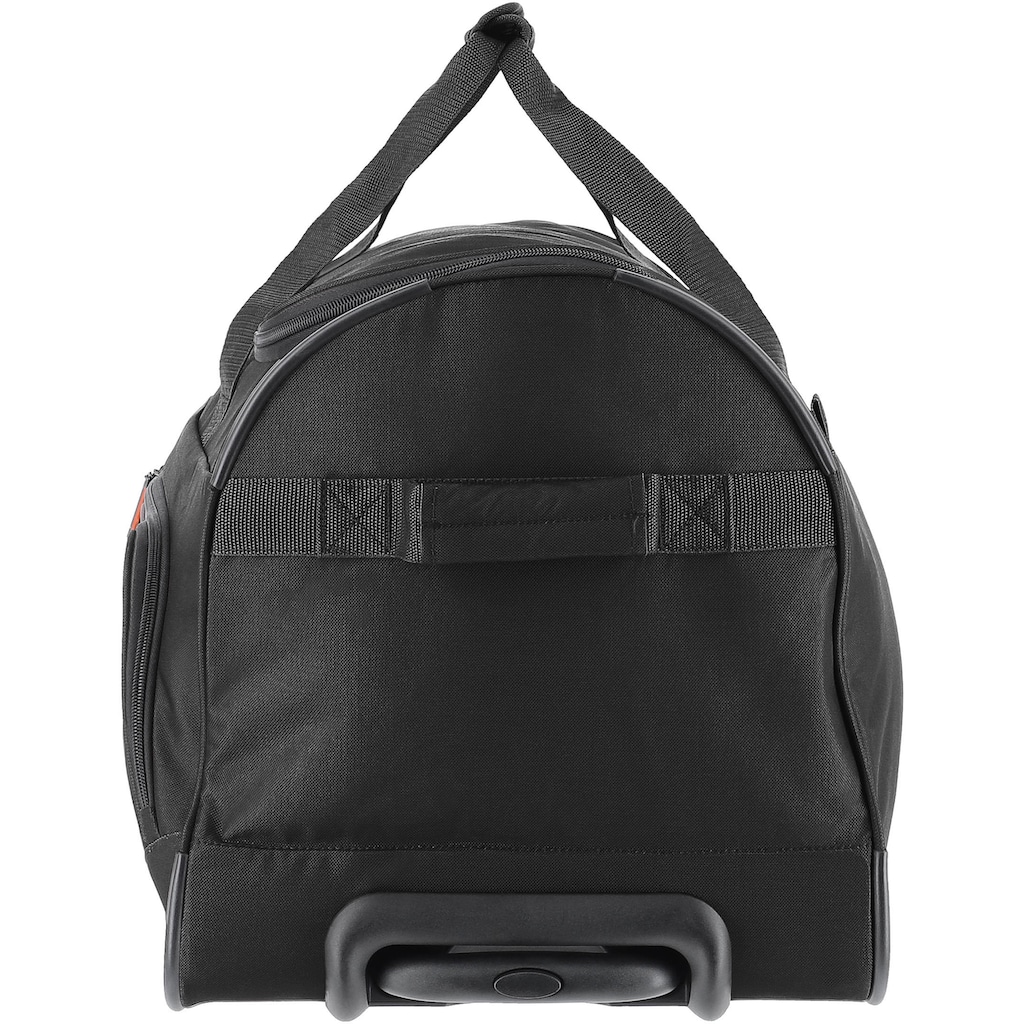 travelite Reisetasche »Basics Fresh, 71 cm, schwarz«, Duffle Bag Reisegepäck Reisebag mit Rollen