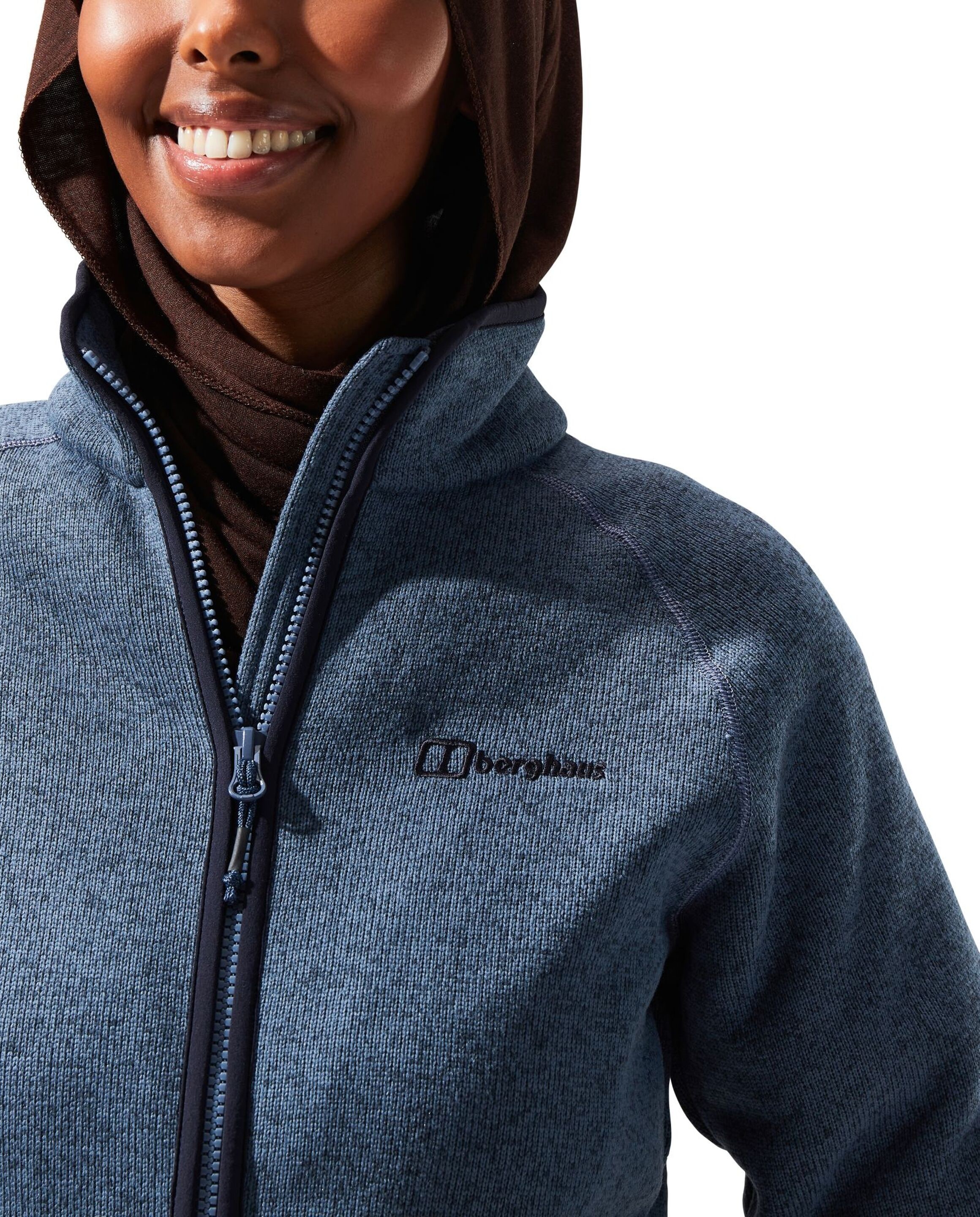 Berghaus Fleecejacke »Berghaus Fleecejacke« mit Kapuze für Küstenspaziergänge