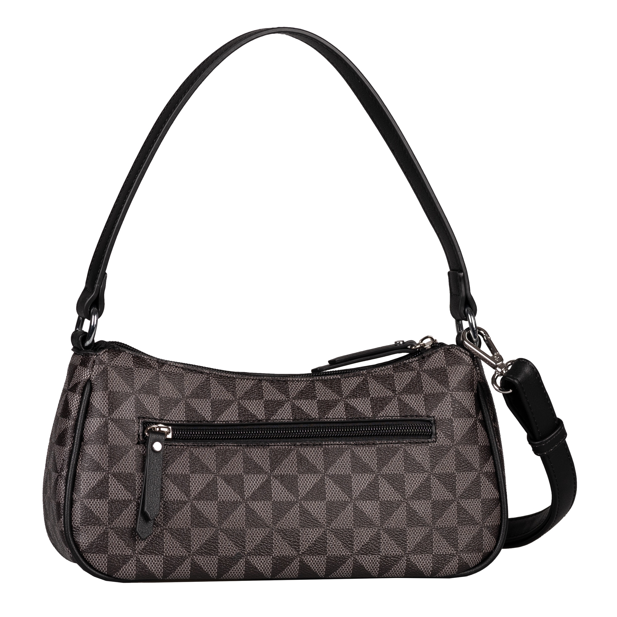 Gabor Schultertasche »Barina«, mit besonderem grafischen All-Over-Druck und Glattlederoptik Details