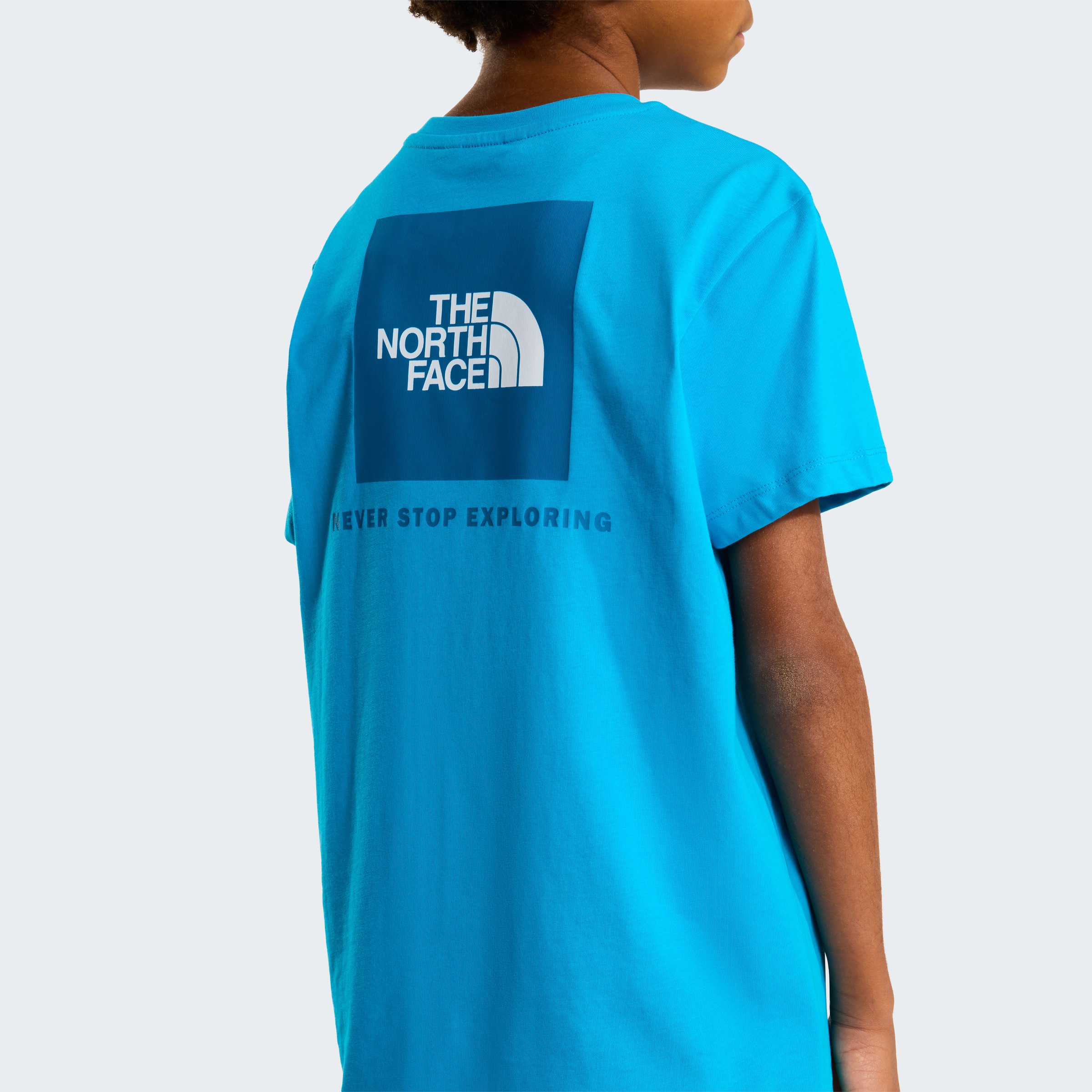 The North Face T-Shirt »TEEN BOX NSE REGULAR SS TEE« für Jugendliche, sportlicher Stil, Kurzarm, Rundhalsausschnitt