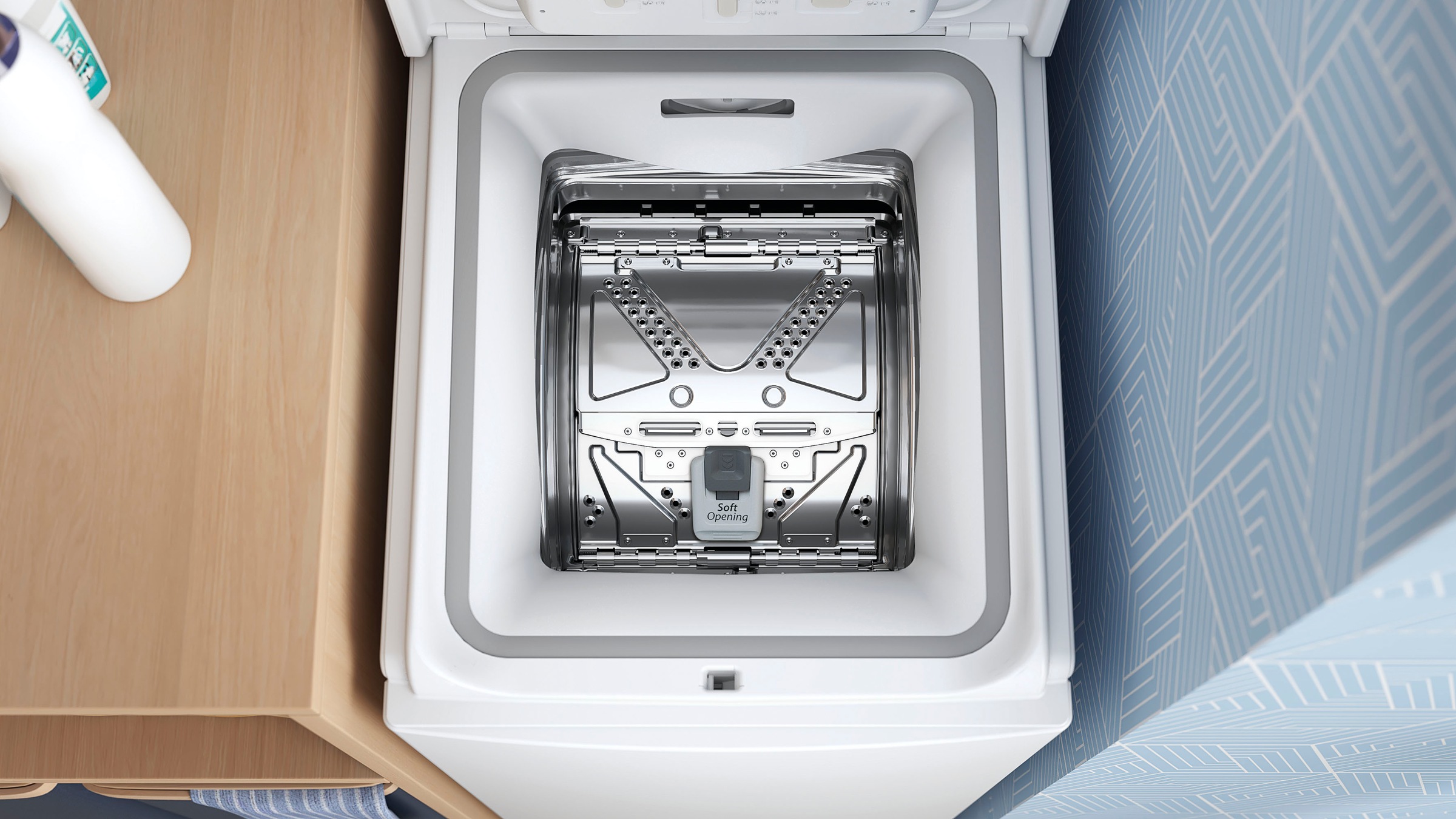 Privileg Waschmaschine Toplader »PWT Class B6S6 N«, 6 kg, 1200 U/min, Water Balance Plus