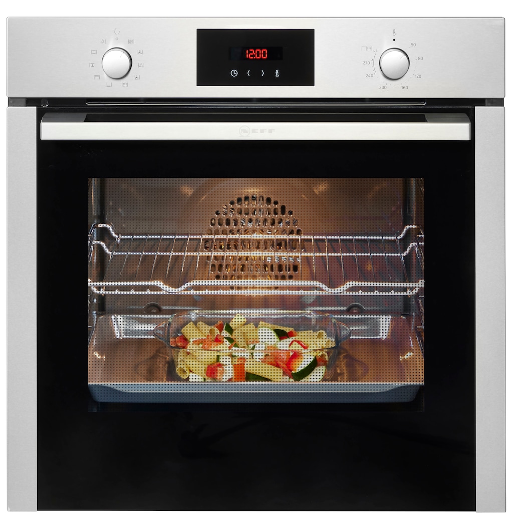 NEFF Backofen-Set »XB48P«, B2CCG6AN0, mit Teleskopauszug nachrüstbar, Pyrolyse-Selbstreinigung