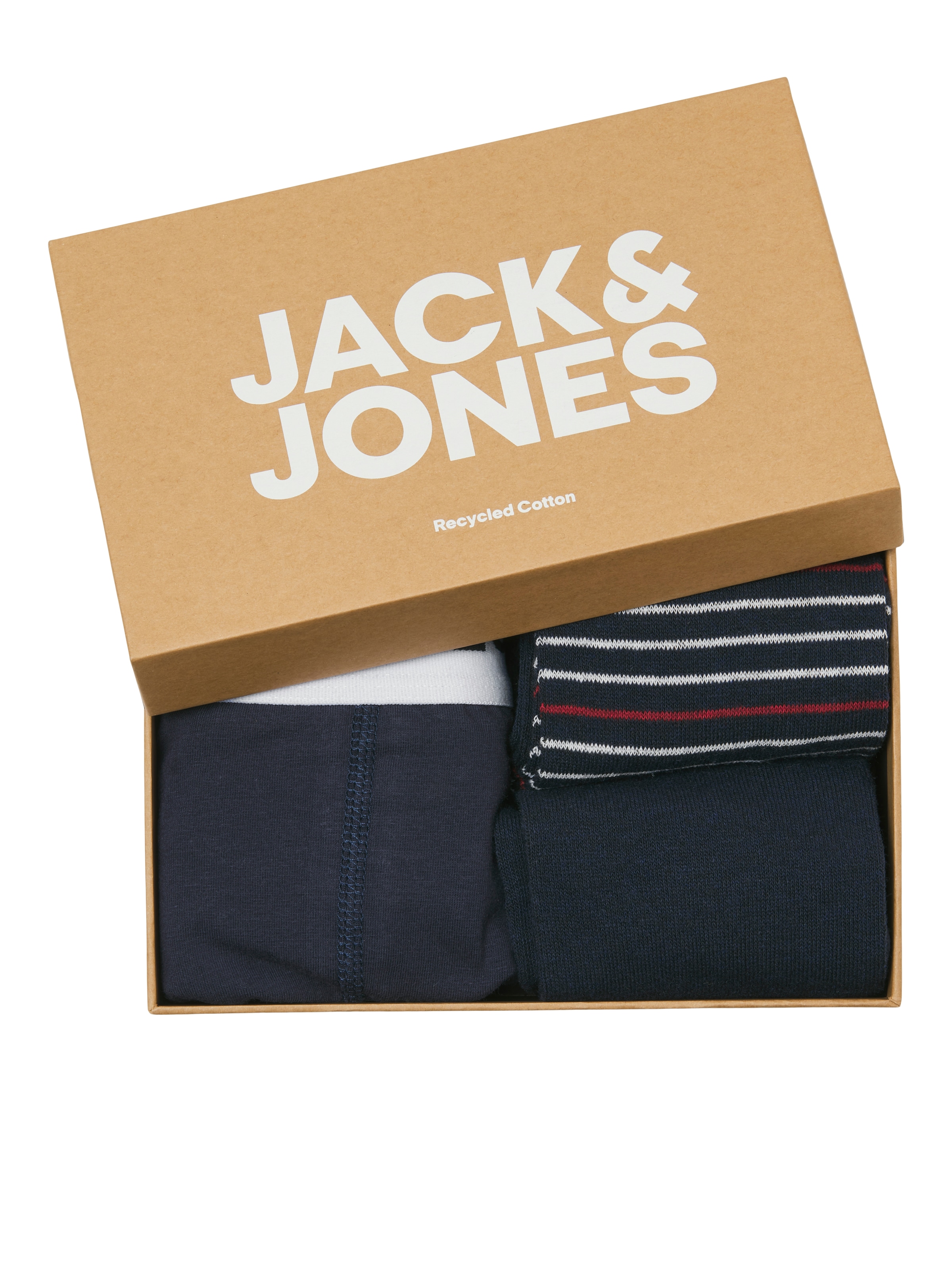 Jack & Jones Boxershorts »JACORDINARY GIFTBOX« Set, 2 Stk. tlg.,