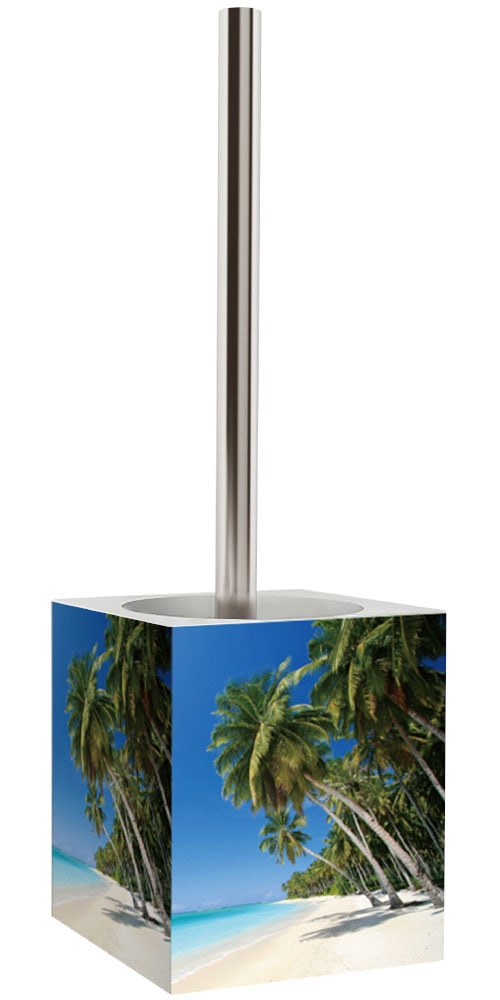 Sanilo Badaccessoire-Set »Karibik« bestehend aus WC-Sitz, Badteppich, Stöpsel, Seifenspender, WC-Bürste