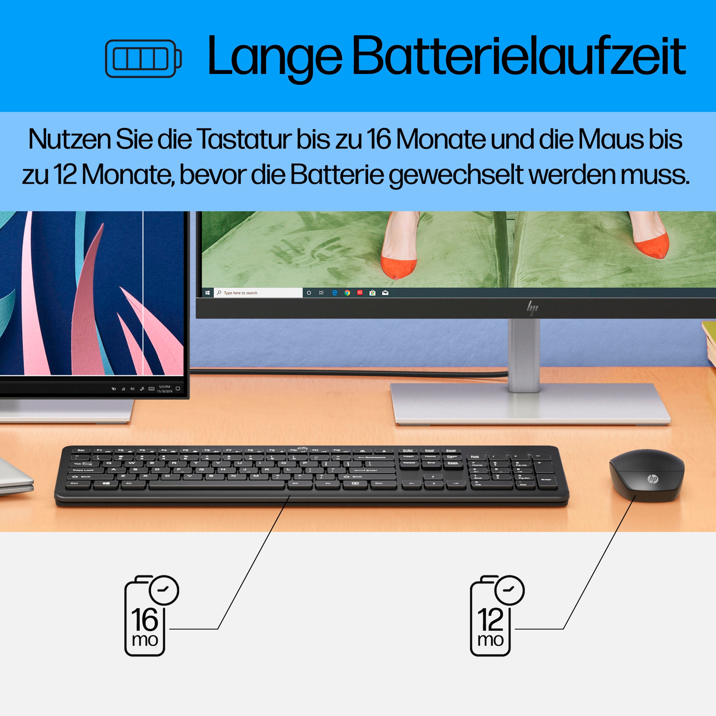 HP Tastatur- und Maus-Set »230«