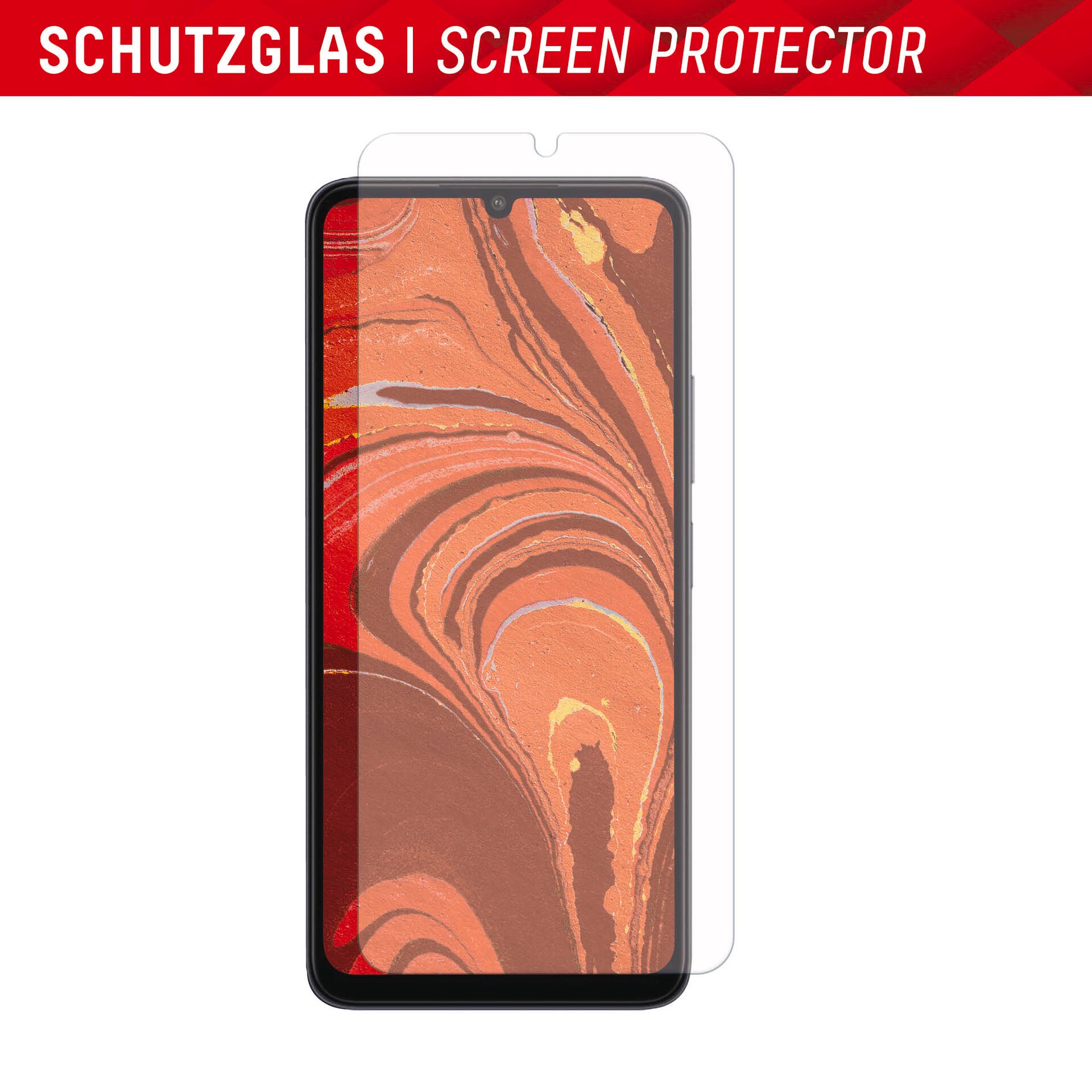 Displex Displayschutzglas »Smart Glass«, für Xiaomi Redmi 13C, Displayschutzfolie Displayschutz kratzer-resistent 9H unzerbrechlich