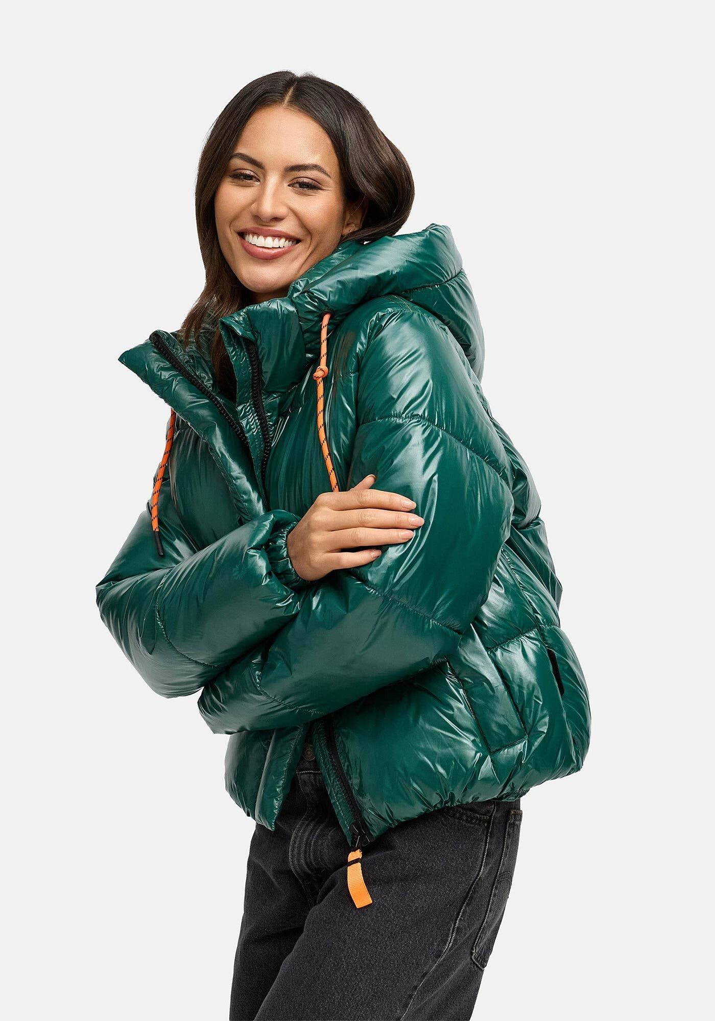 Marikoo Winterjacke »Marikoo Skyraa Damen Winter Steppjacke N097«