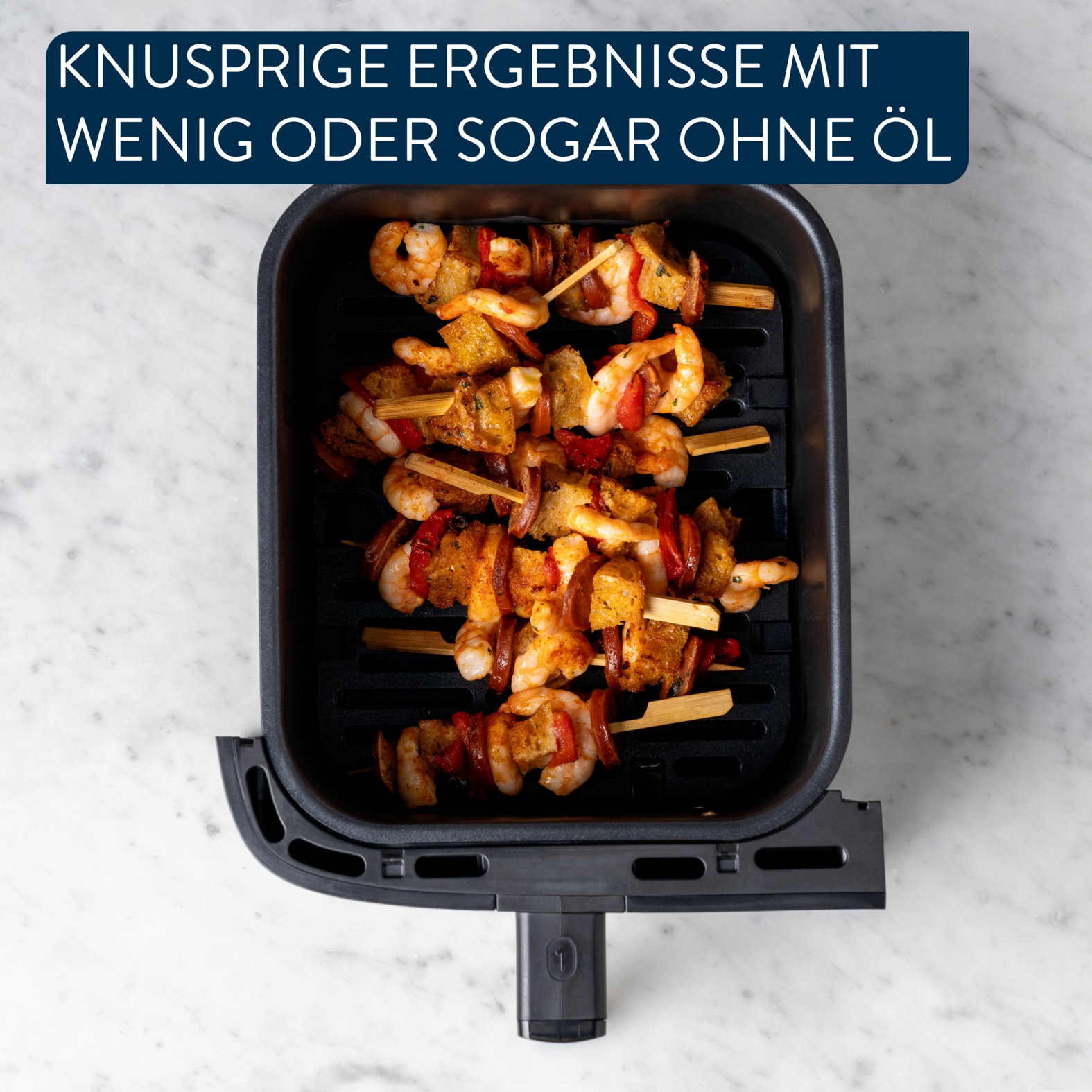 Tefal Heißluftfritteuse »Jamie Oliver by Tefal EY90JDE Dual Easy Fry & Grill«, 2700 W, Heissluftfritteuse Doppelkammer, 8 automatische Programme, EY90JDE