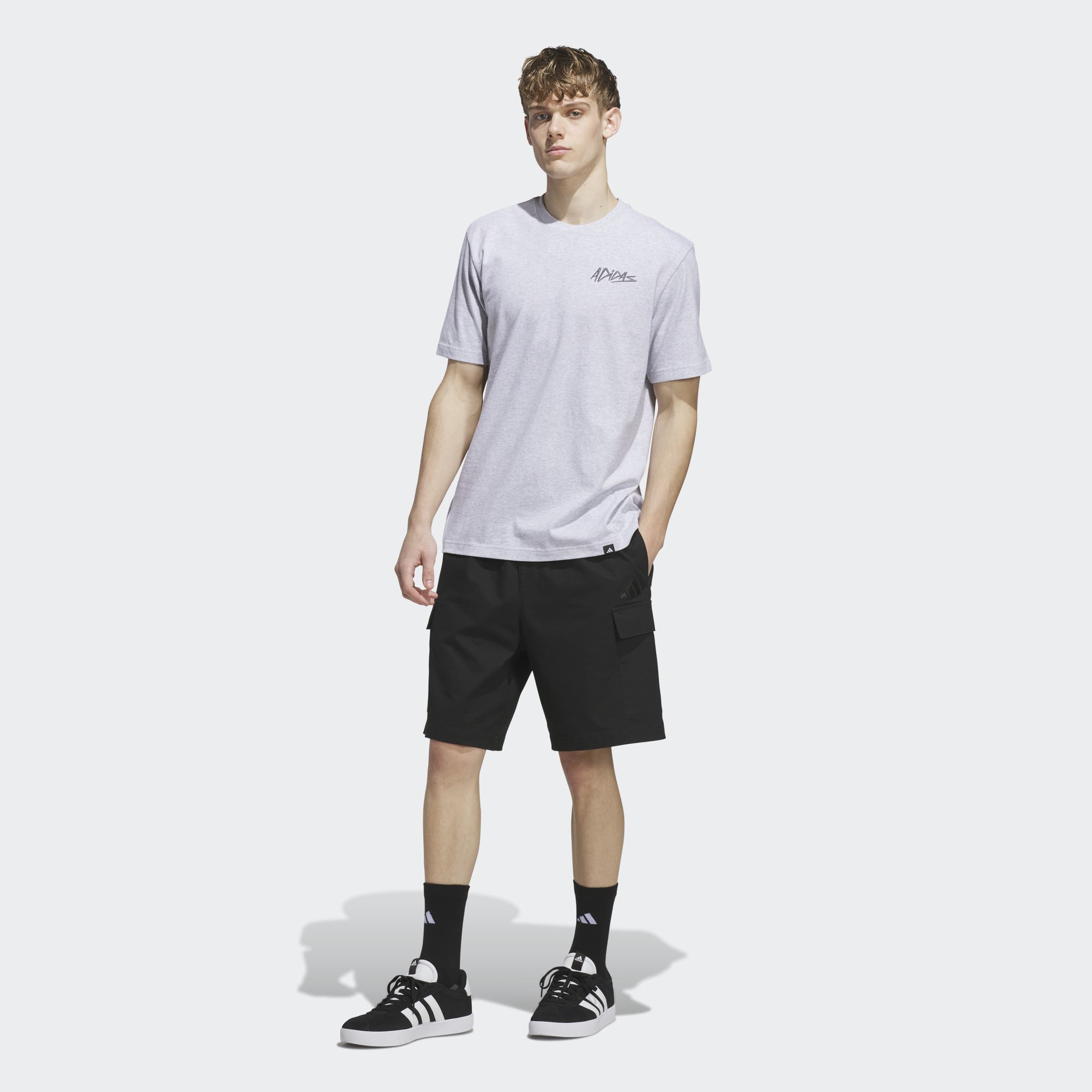 adidas Sportswear T-Shirt »M LUX CLR HTH T« mit Rundhalsausschnitt, aus Baumwolle