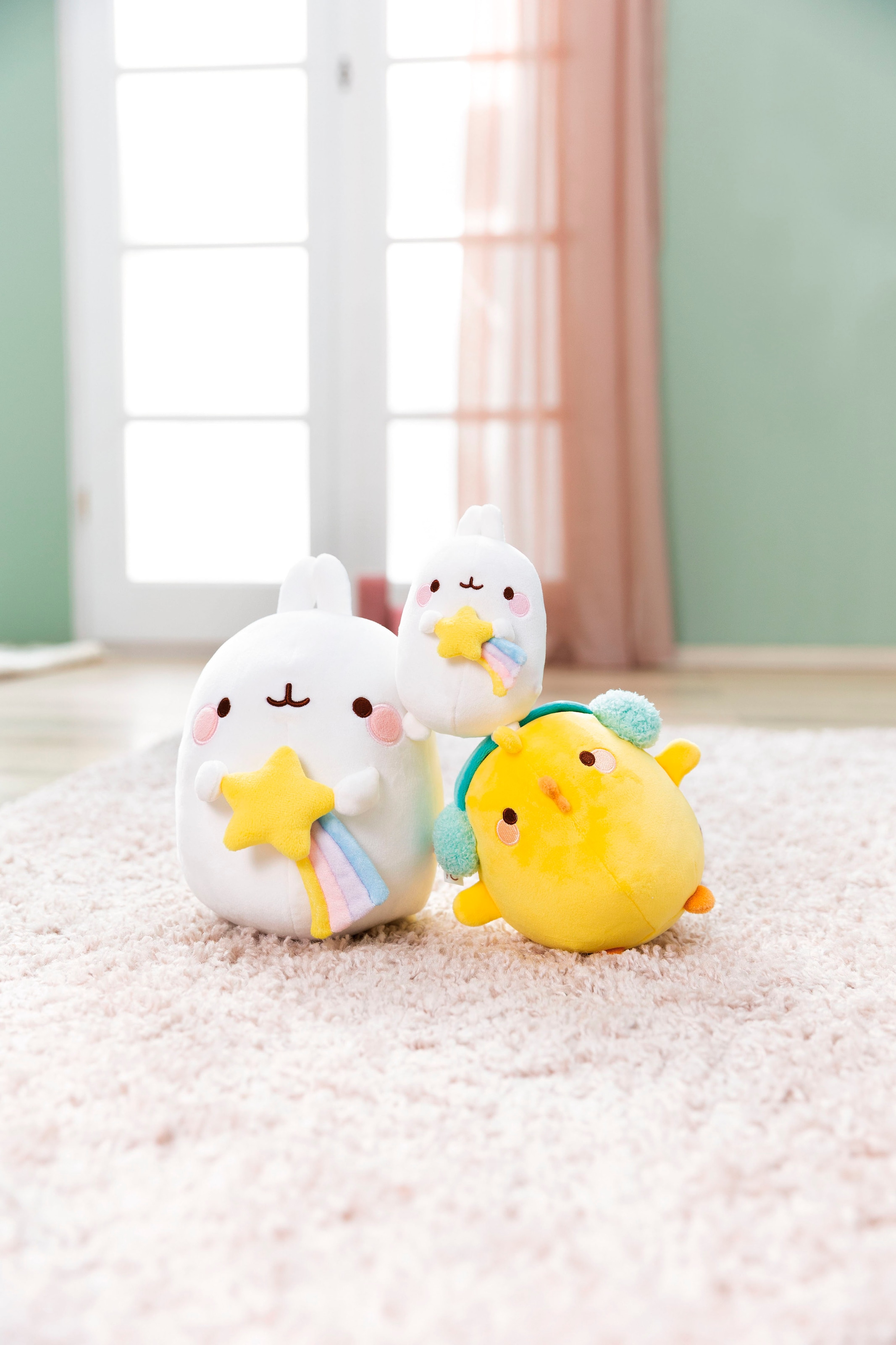 Nici Kuscheltier »Molang mit Sternschnuppe,  48 cm«