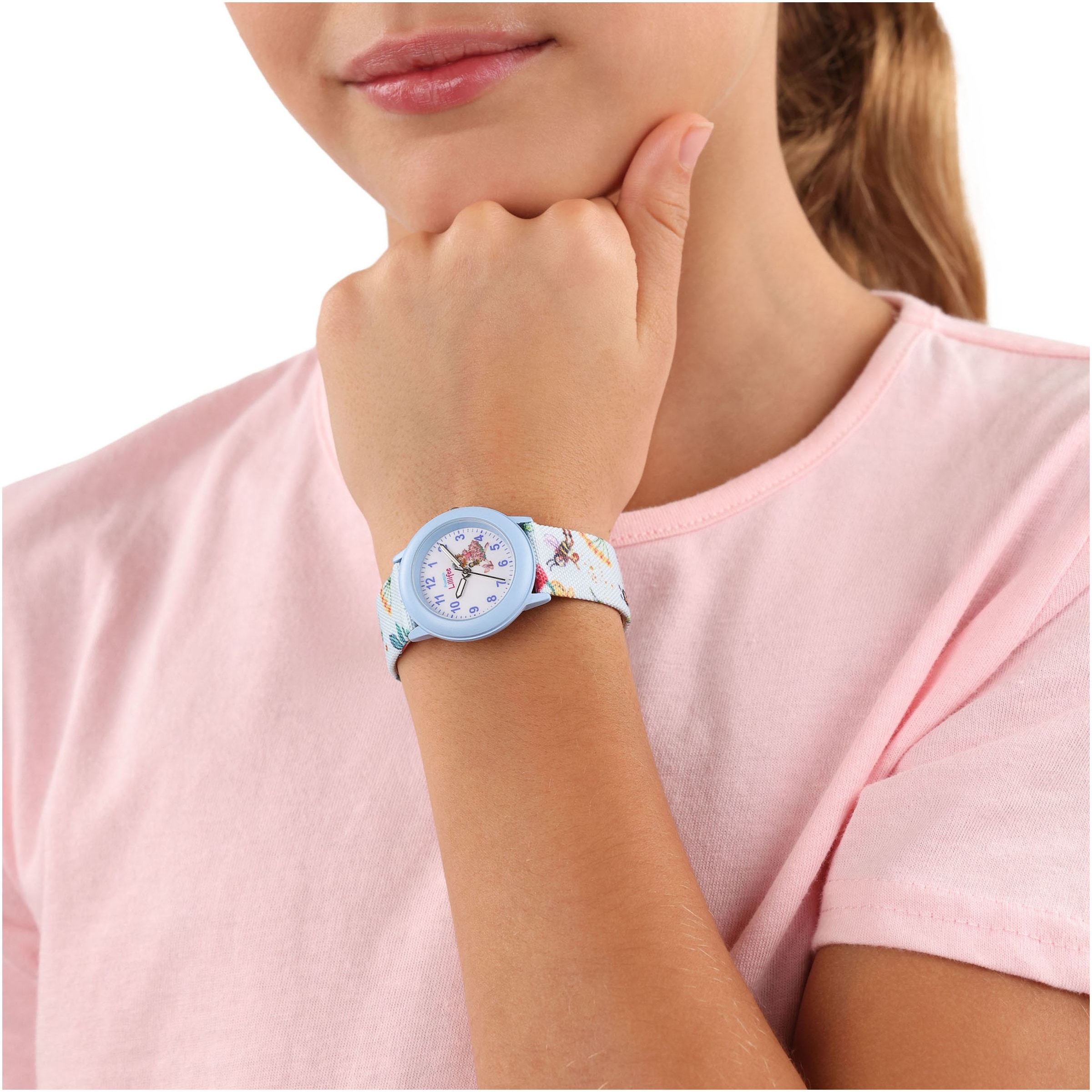 Prinzessin Lillifee Quarzuhr, Armbanduhr, Kinderuhr, Mädchenuhr, ideal auch als Geschenk