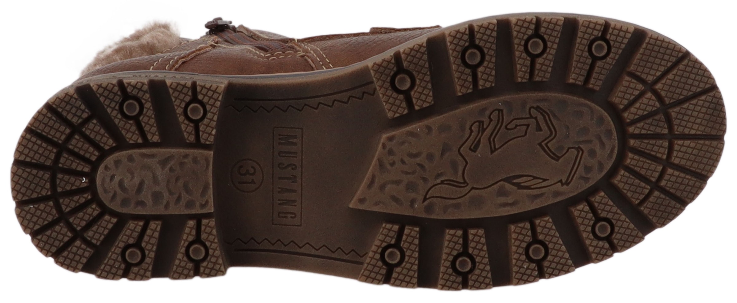 Mustang Shoes Winterstiefel »Matilde«  Oudoorboots, Schnürstiefel mit Warmfutter