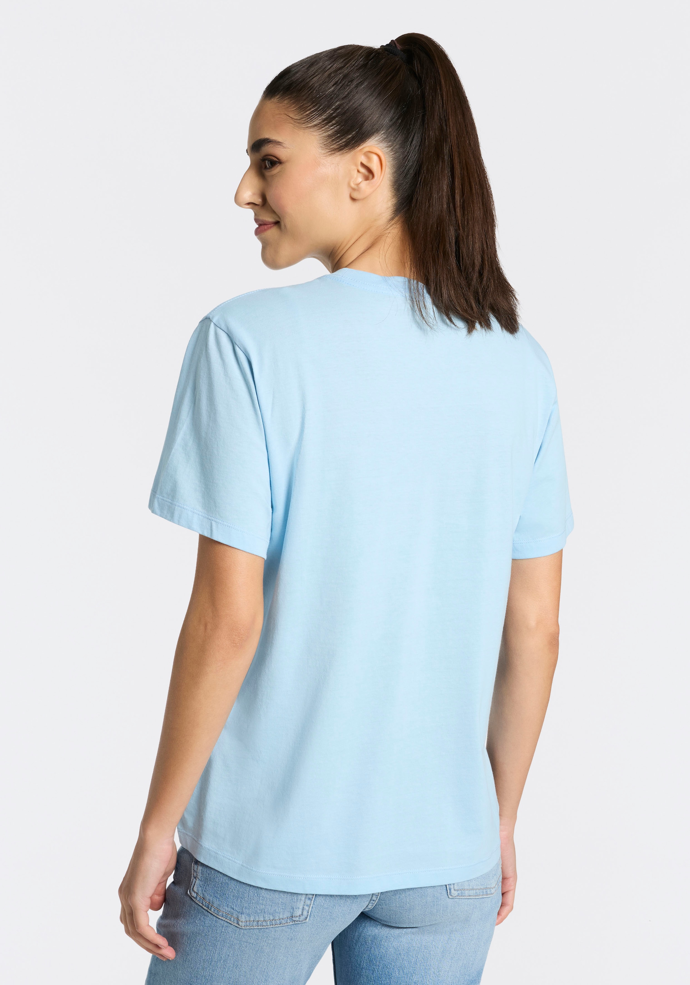 Roxy T-Shirt »O HANGLOOSE BALI WAVE« 2 sportlicher Stil, Kurzarm, Rundhalsausschnitt, aus Jersey