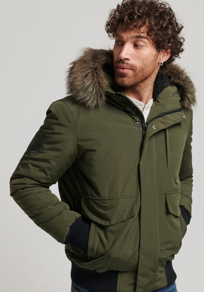 Superdry Bomberjacke »EVEREST BOMBER«, mit Kapuze kaufen