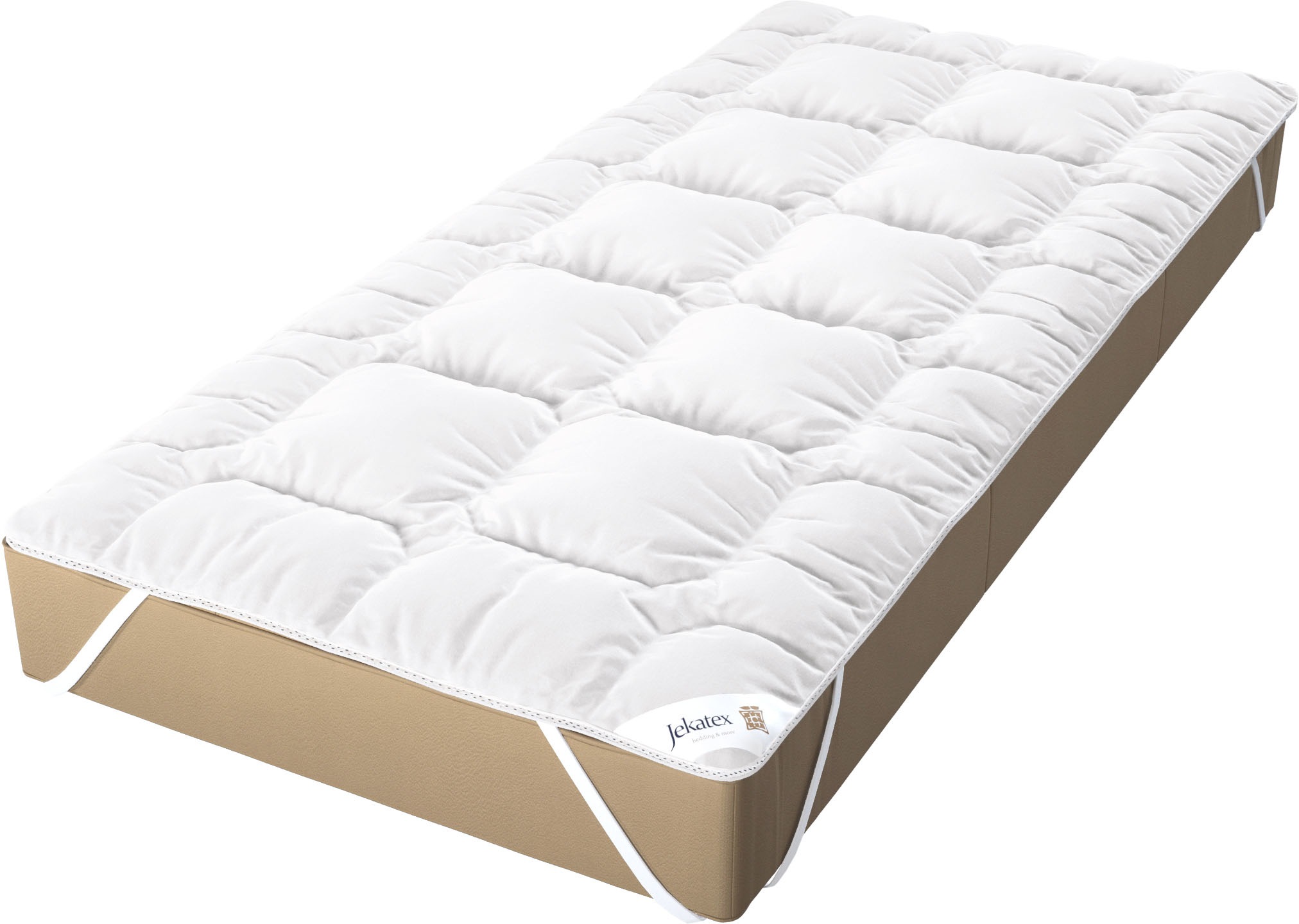 Jekatex Matratzenauflage »Duo Premium 5 Sterne«, allergikerfreundlicher Topper, nachhaltige Faser, verschiedene Größen